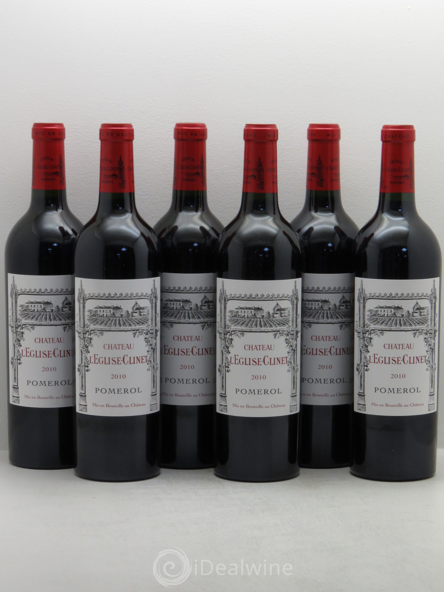 Château l' Église Clinet 2010 - Lot de 6 bouteilles - 0