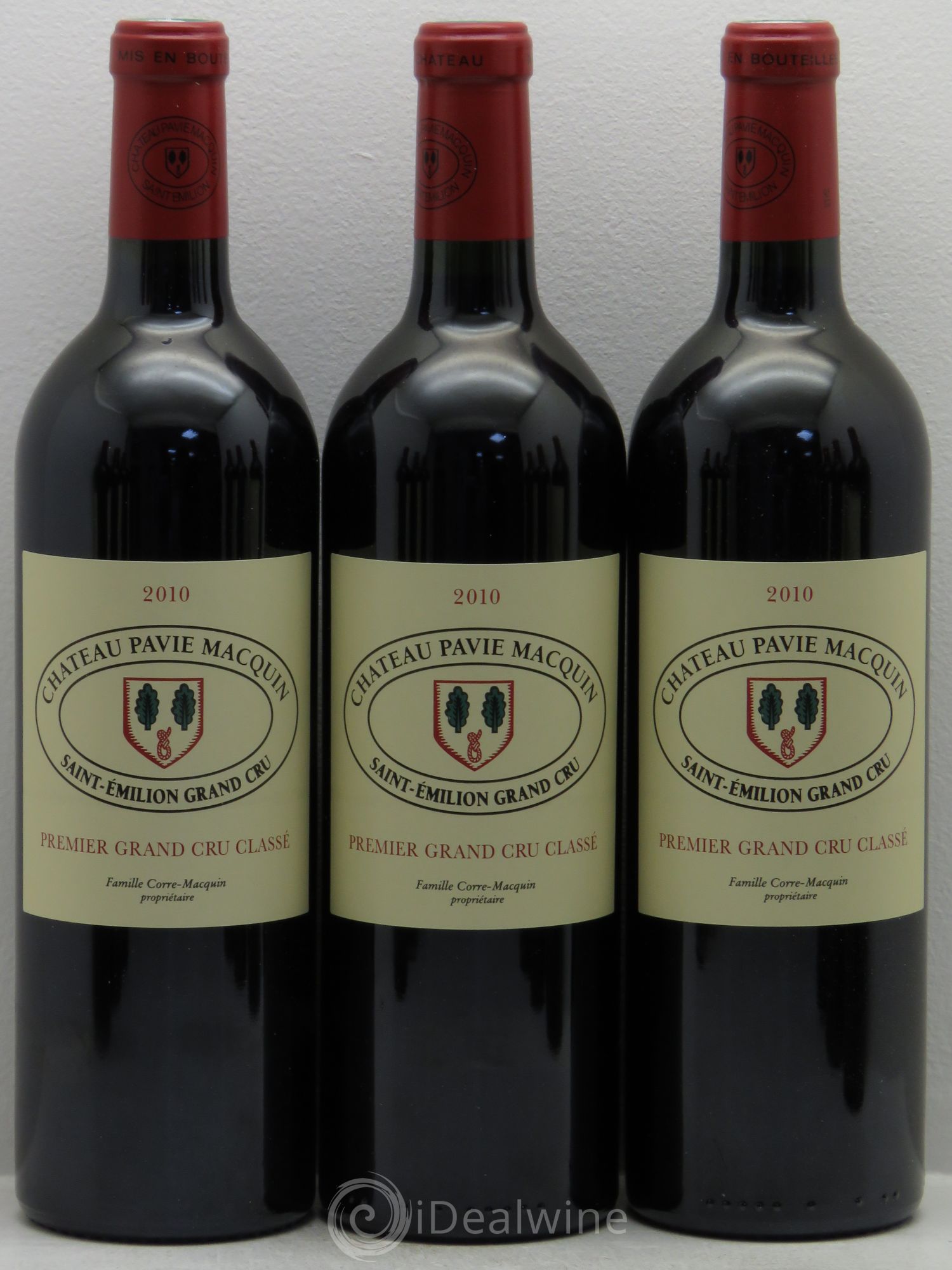 Château Pavie Macquin 1er Grand Cru Classé B 2010 - Lot de 12 bouteilles - 1
