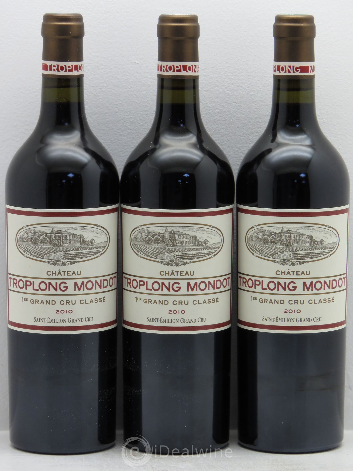 Château Troplong Mondot 1er Grand Cru Classé B 2010 - Lot de 12 bouteilles - 3