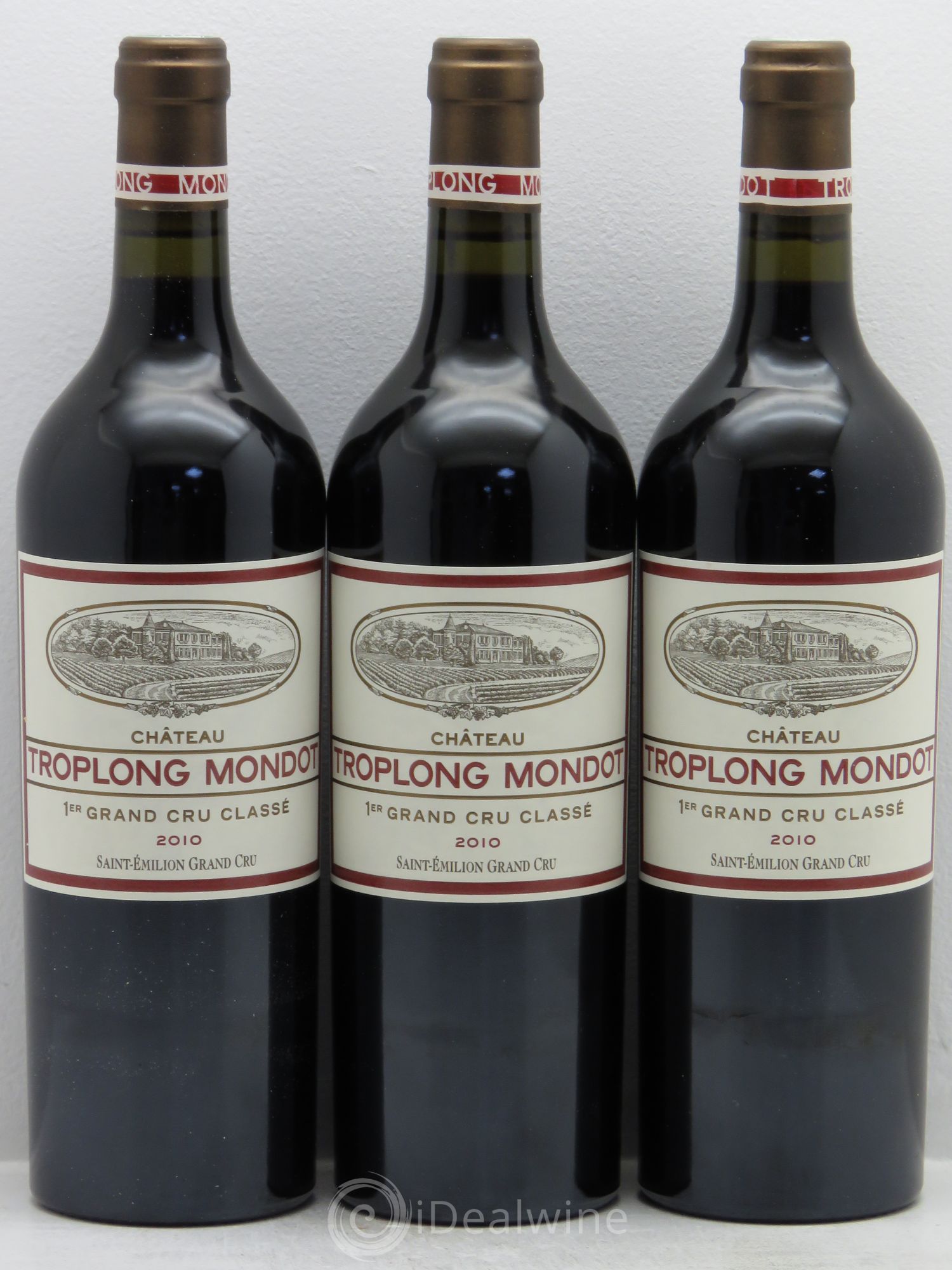 Château Troplong Mondot 1er Grand Cru Classé B 2010 - Lot de 12 bouteilles - 4