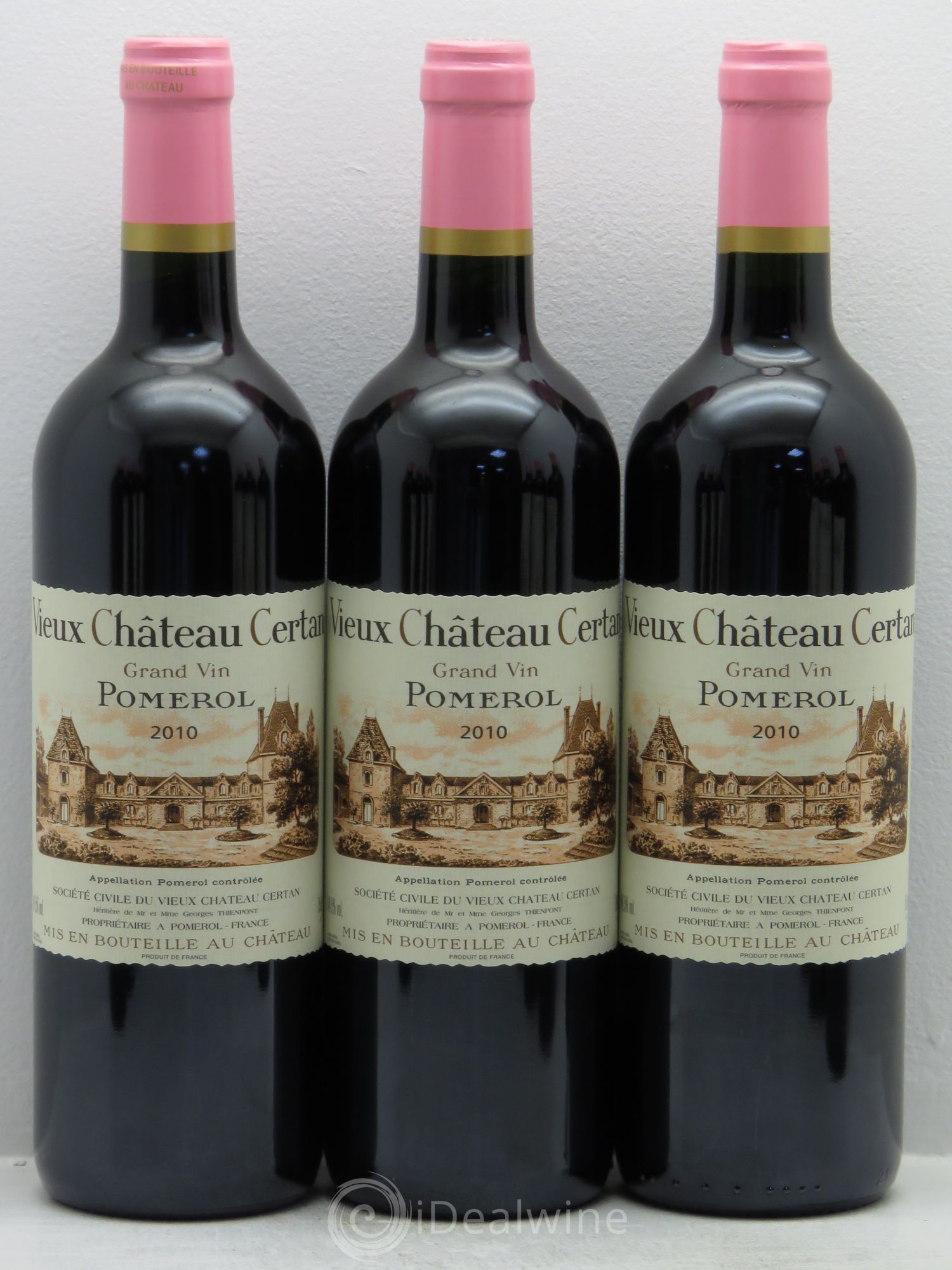 Vieux Château Certan 2010 - Lot de 12 bouteilles - 1