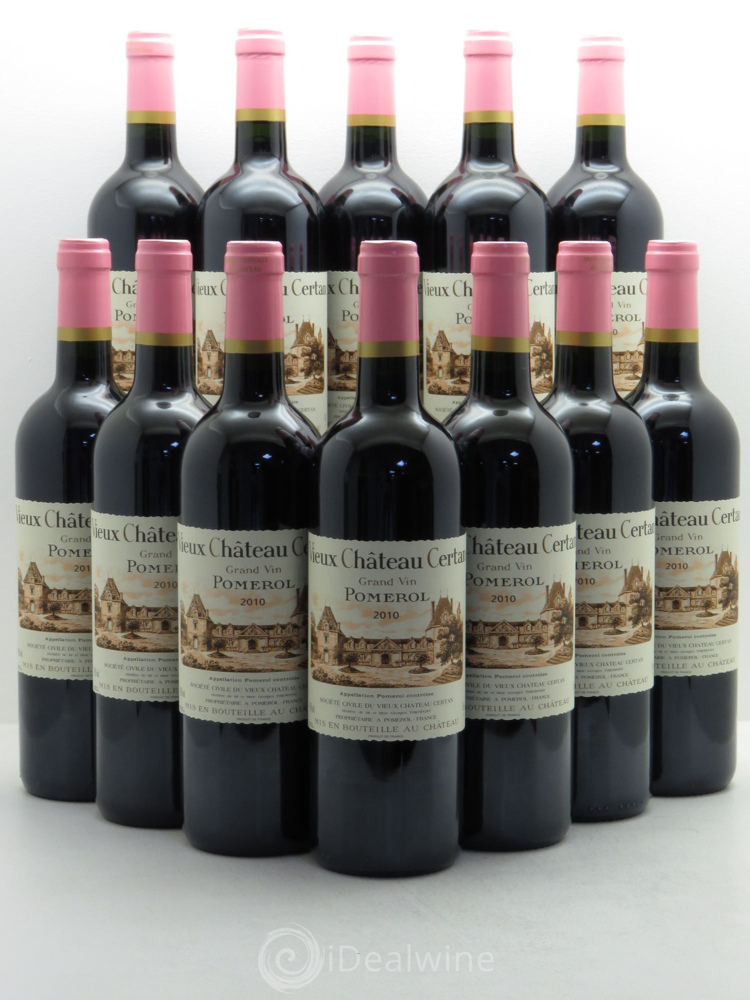 Vieux Château Certan 2010 - Lot de 12 bouteilles - 0