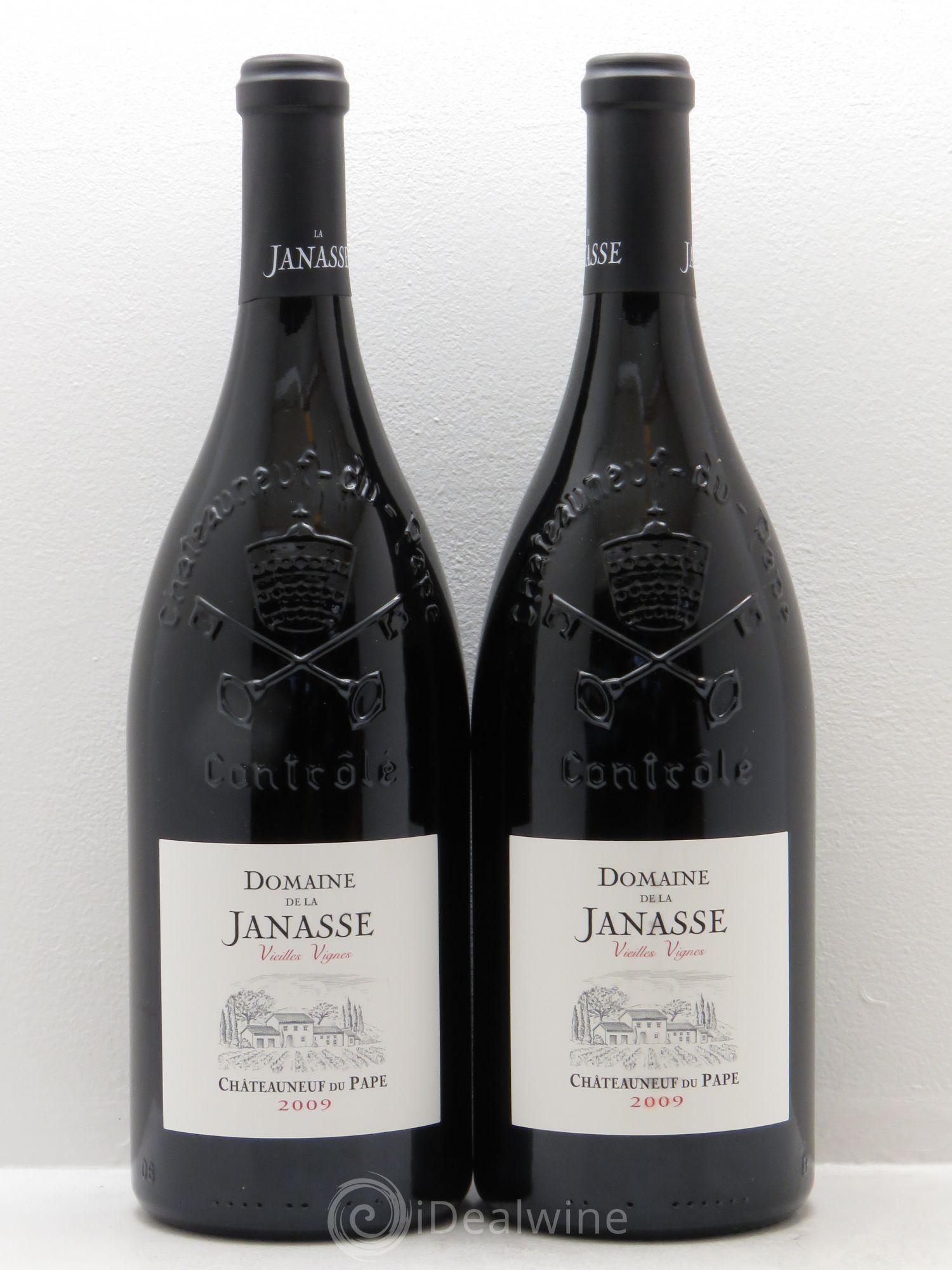 Châteauneuf-du-Pape Cuvée Vieilles Vignes La Janasse (Domaine de) 2009 - Lot de 2 magnums - 0