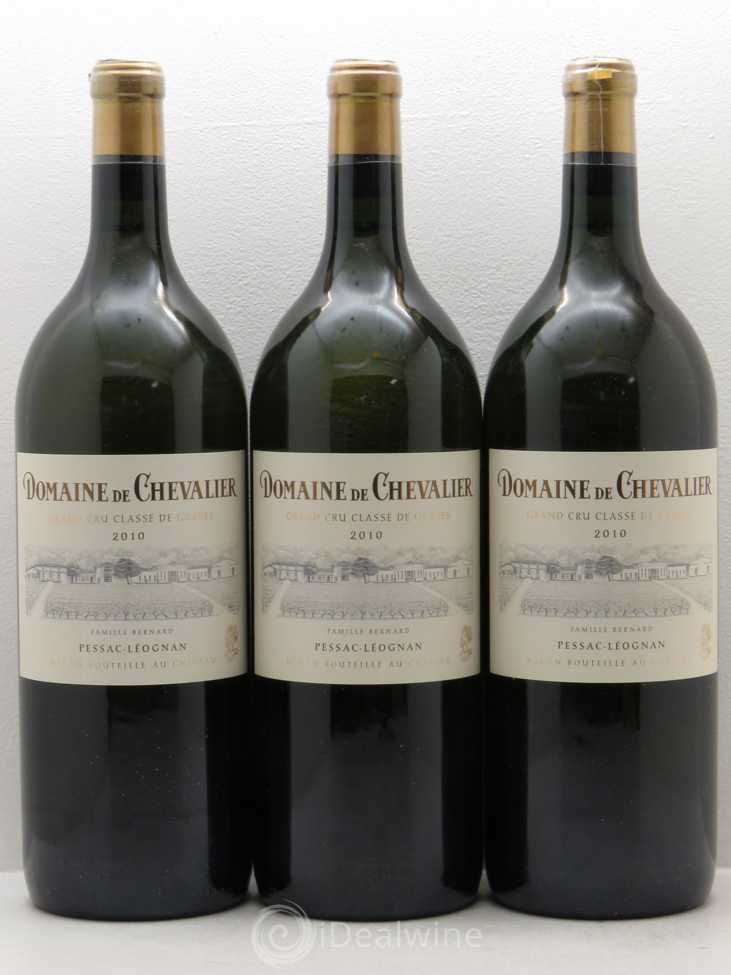 Domaine de Chevalier Cru Classé de Graves 2010 - Lot de 3 magnums - 0