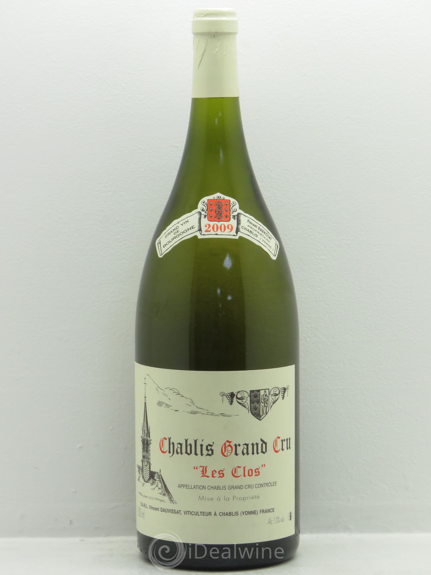 Chablis Grand Cru Les Clos Vincent Dauvissat (Domaine) 2009 - Lot de 1 magnum - 0