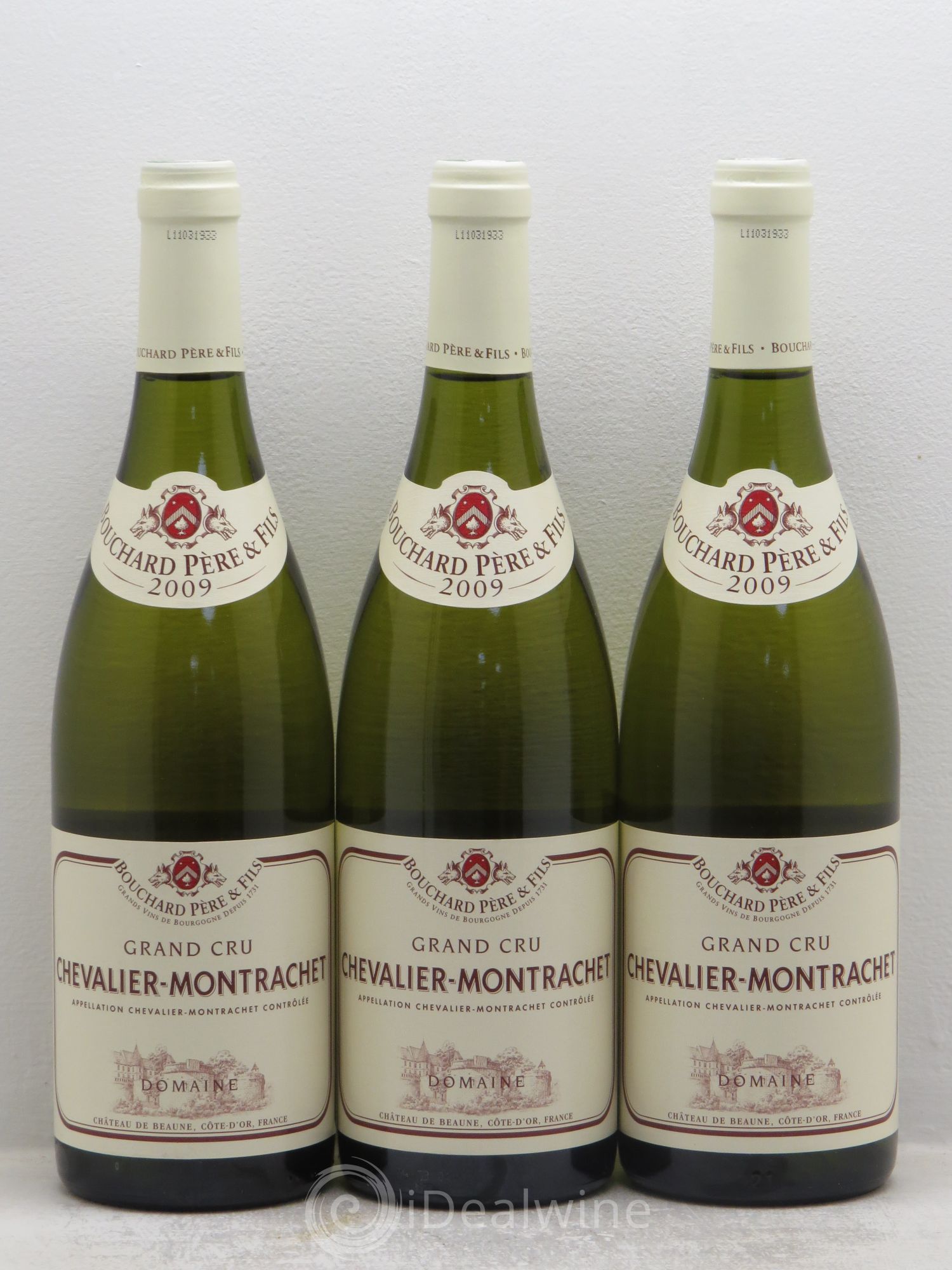 Chevalier-Montrachet Grand Cru Bouchard Père & Fils 2009 - Lot de 3 bouteilles - 0