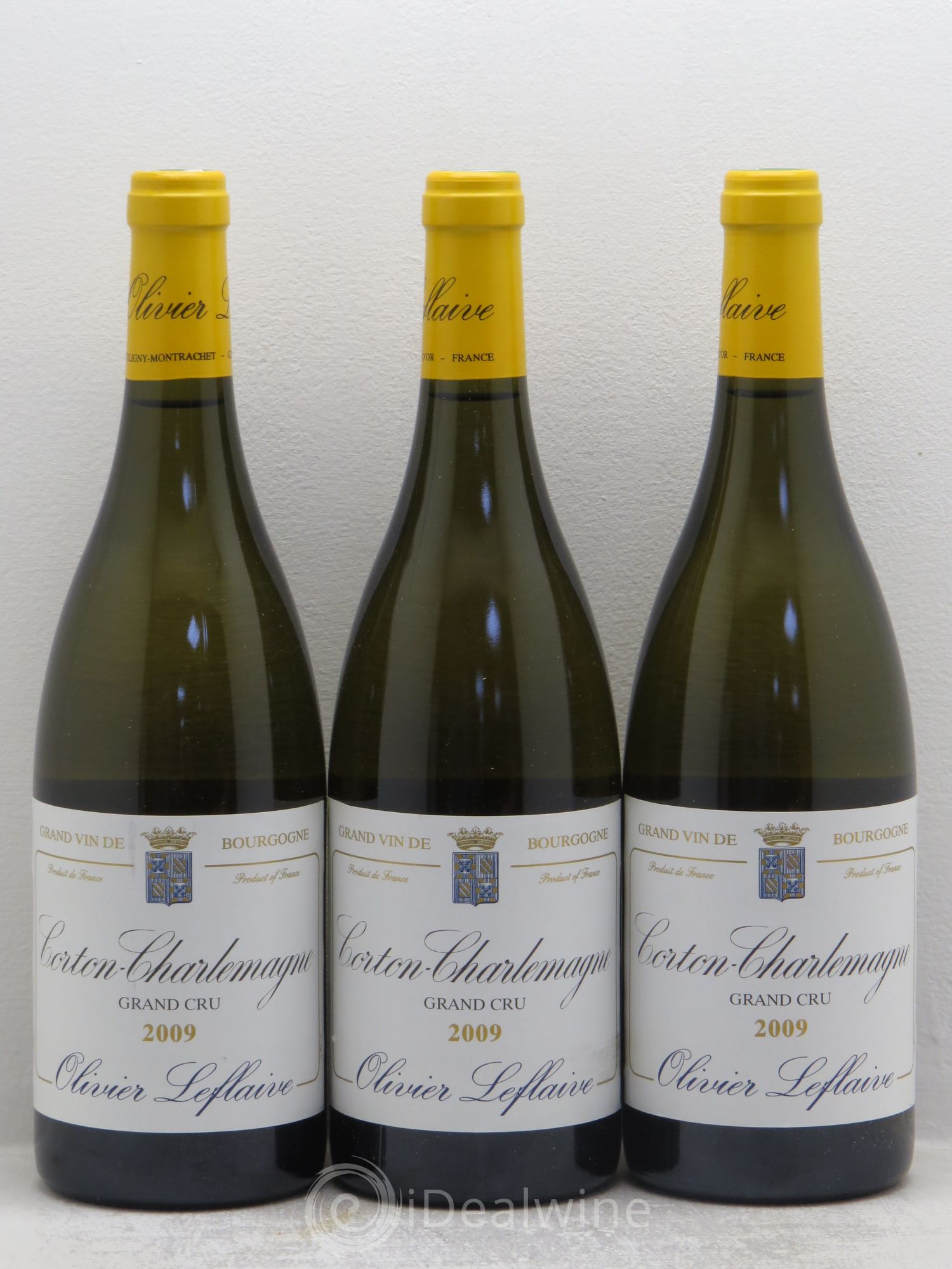 Corton-Charlemagne Grand Cru 2009 - Lot de 3 bouteilles - 0