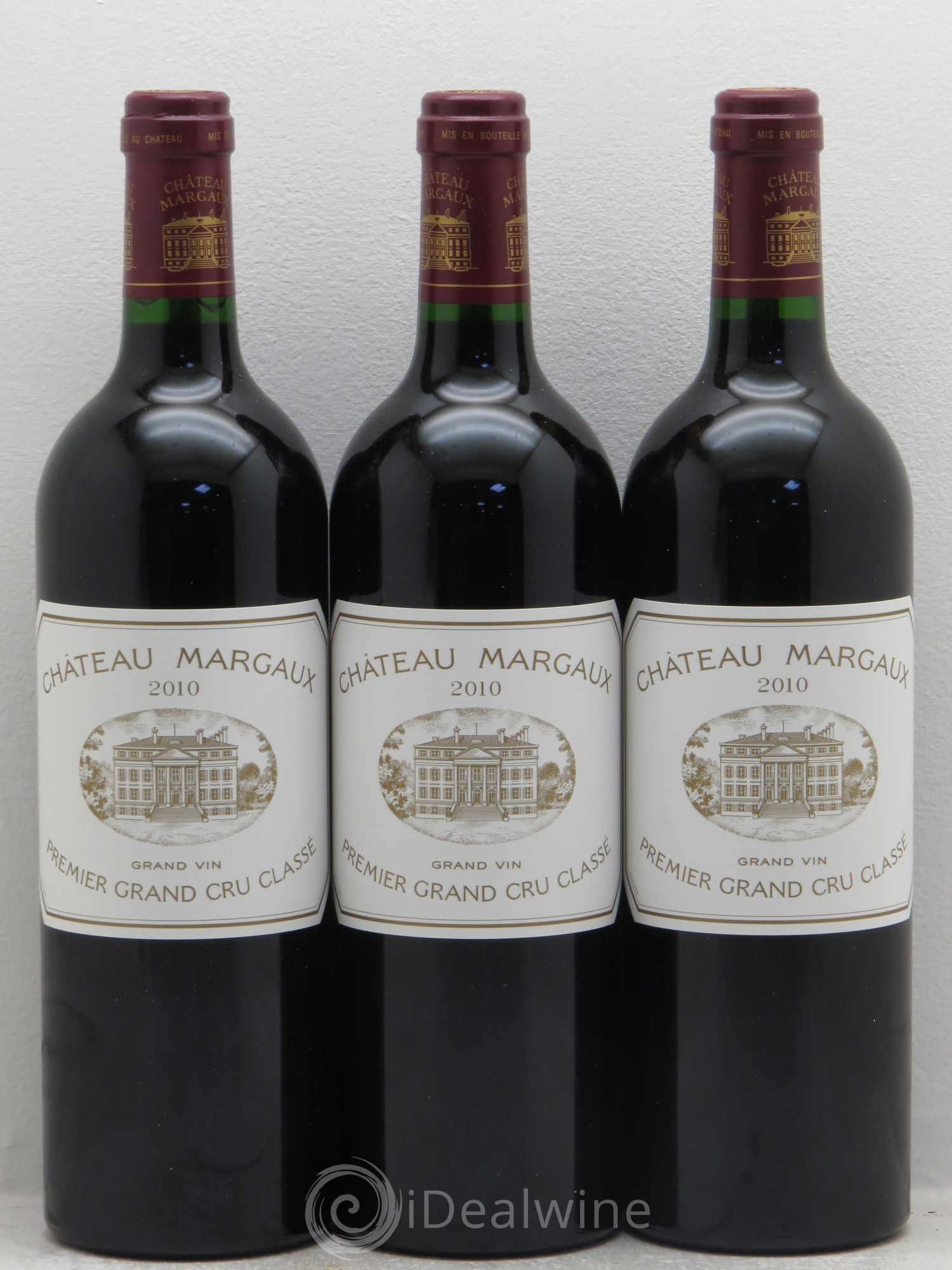 Château Margaux 1er Grand Cru Classé 2010 - Lot de 6 bouteilles - 1