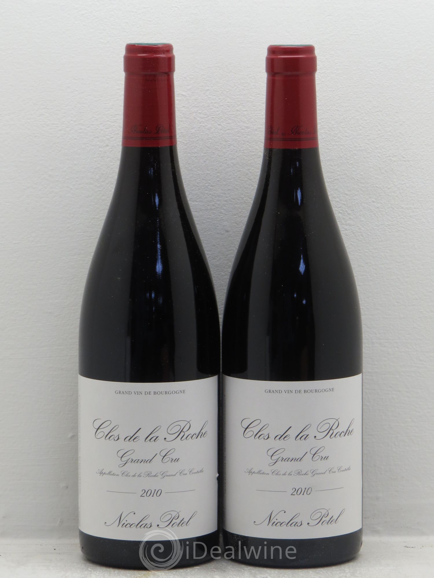 Clos de la Roche Grand Cru Nicolas Potel 2010 - Lot de 2 bouteilles - 0