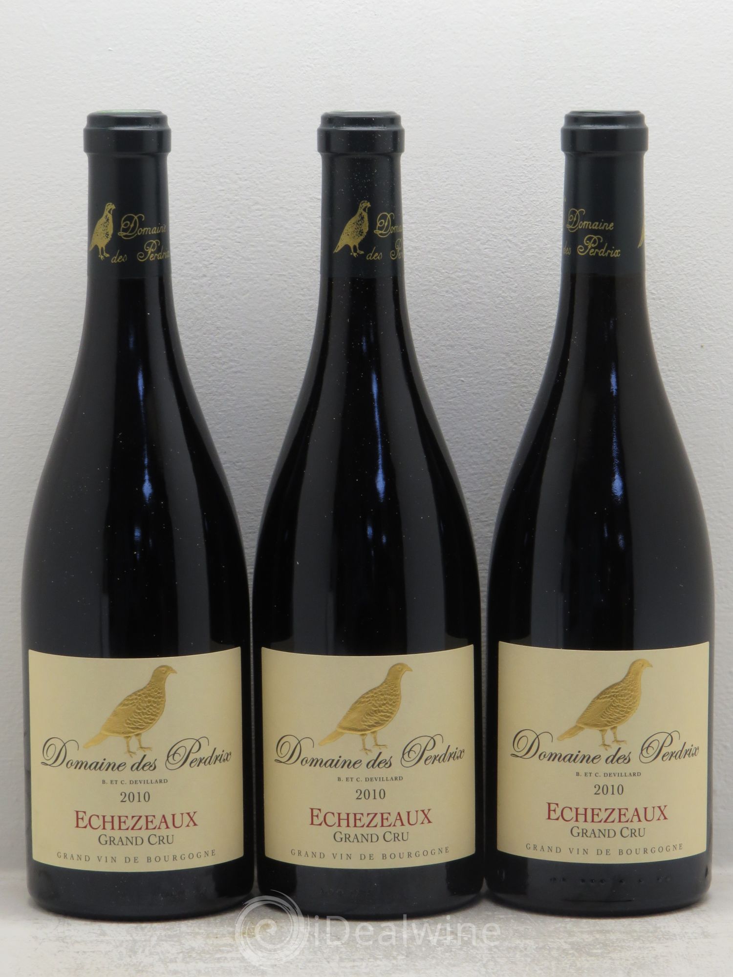 Echezeaux Grand Cru Perdrix (Domaine des) 2010 - Lot de 3 bouteilles - 0