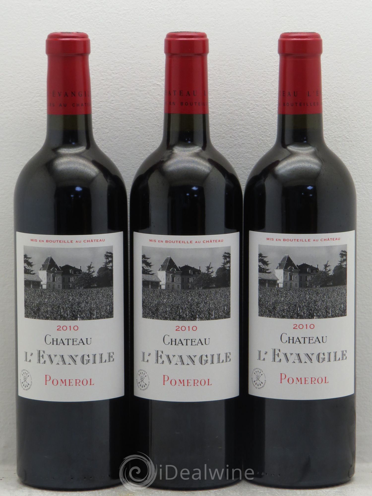 Château l' Évangile 2010 - Lot de 6 bouteilles - 2