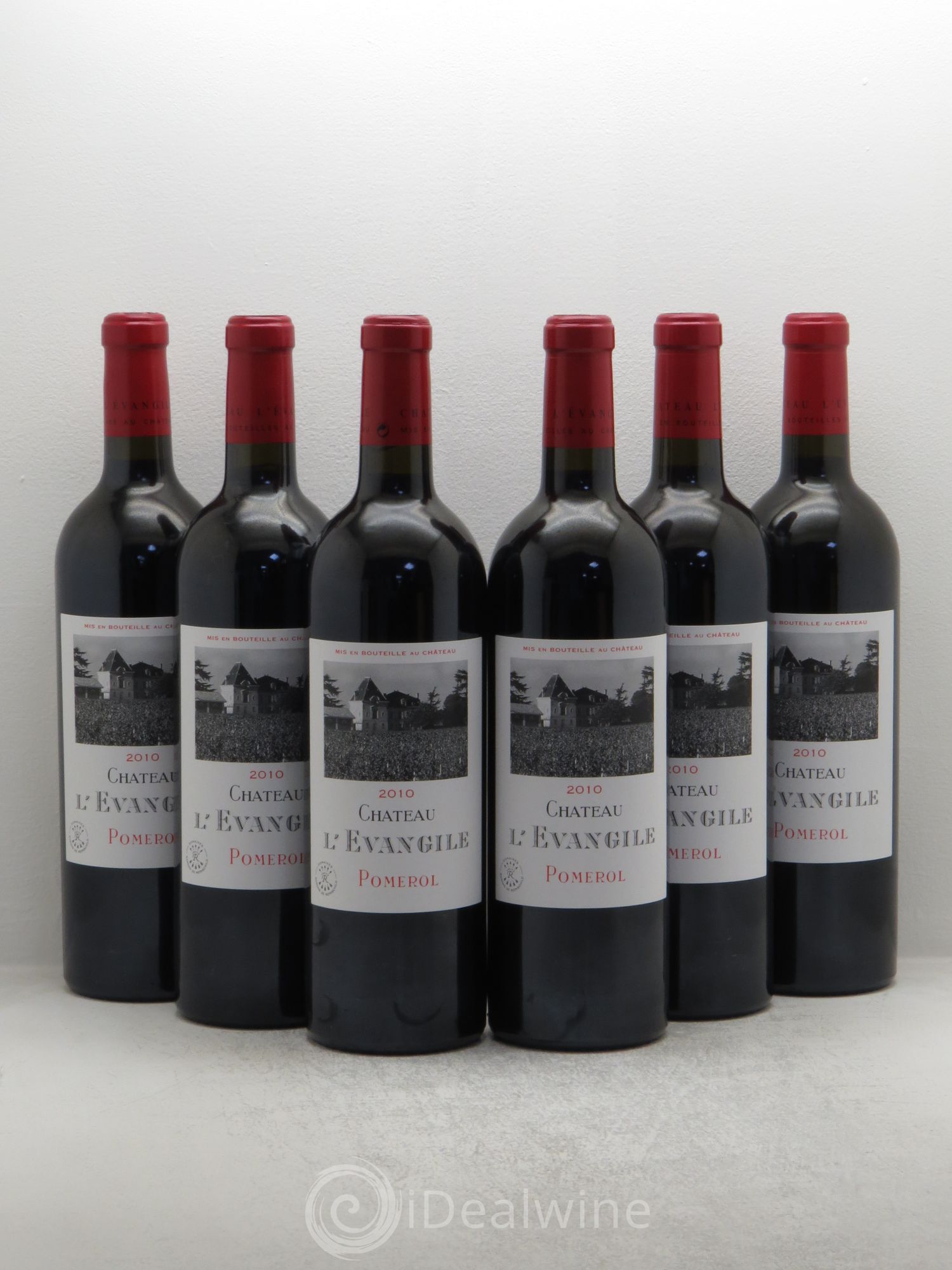 Château l' Évangile 2010 - Lot de 6 bouteilles - 0
