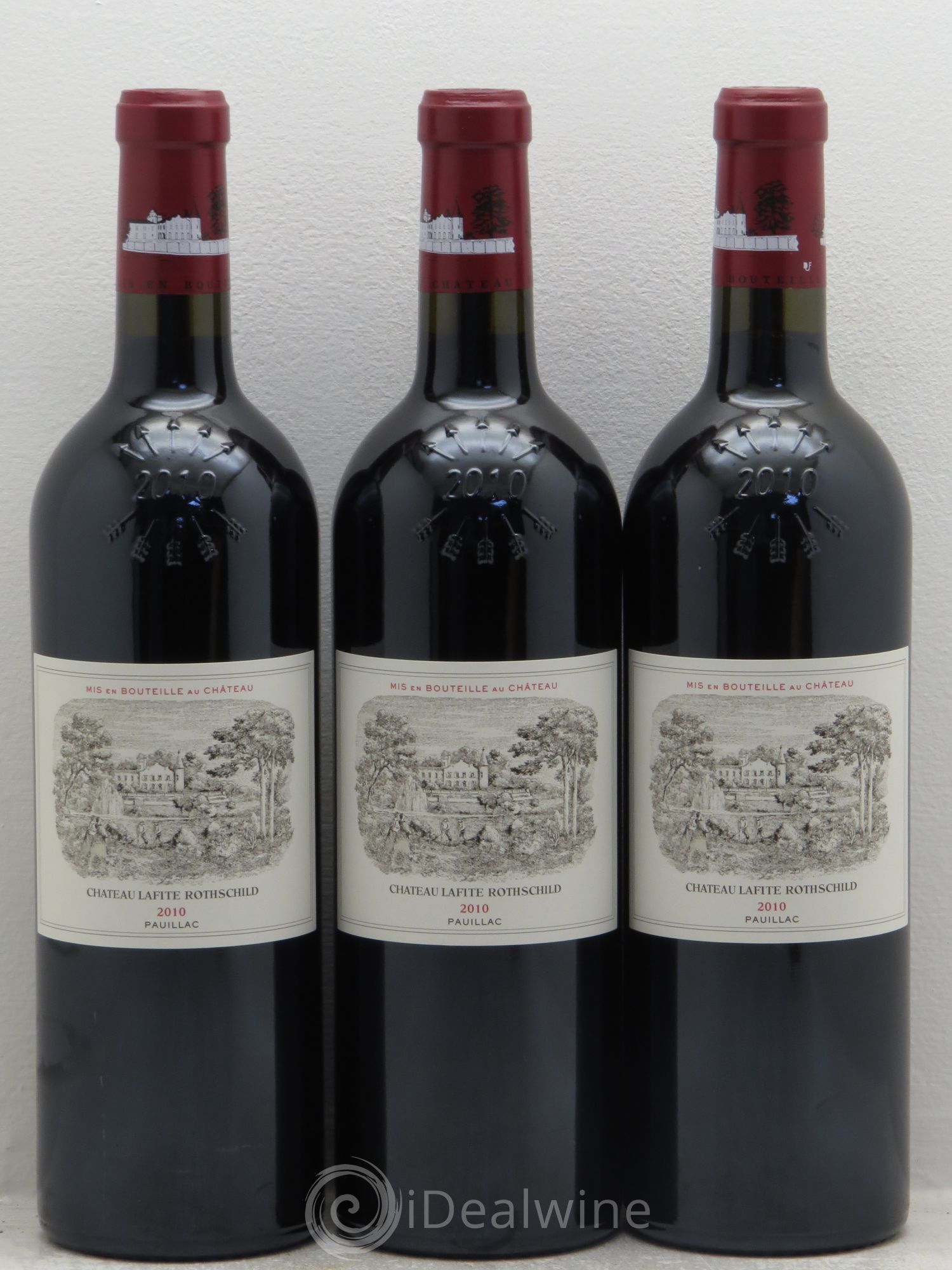 Château Lafite Rothschild 1er Grand Cru Classé 2010 - Lot de 6 bouteilles - 1