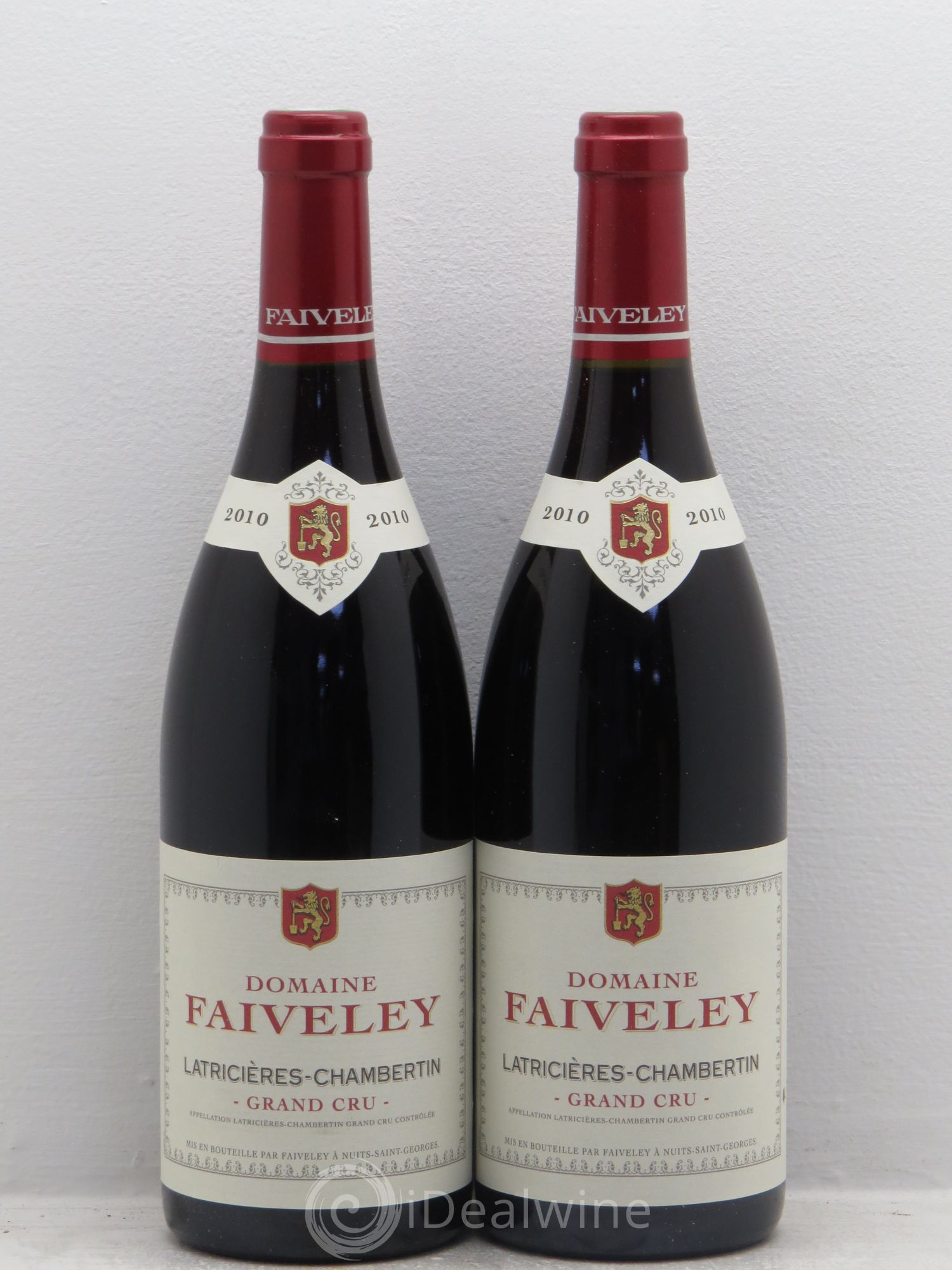 Latricières-Chambertin Grand Cru Faiveley 2010 - Lot de 2 bouteilles - 0