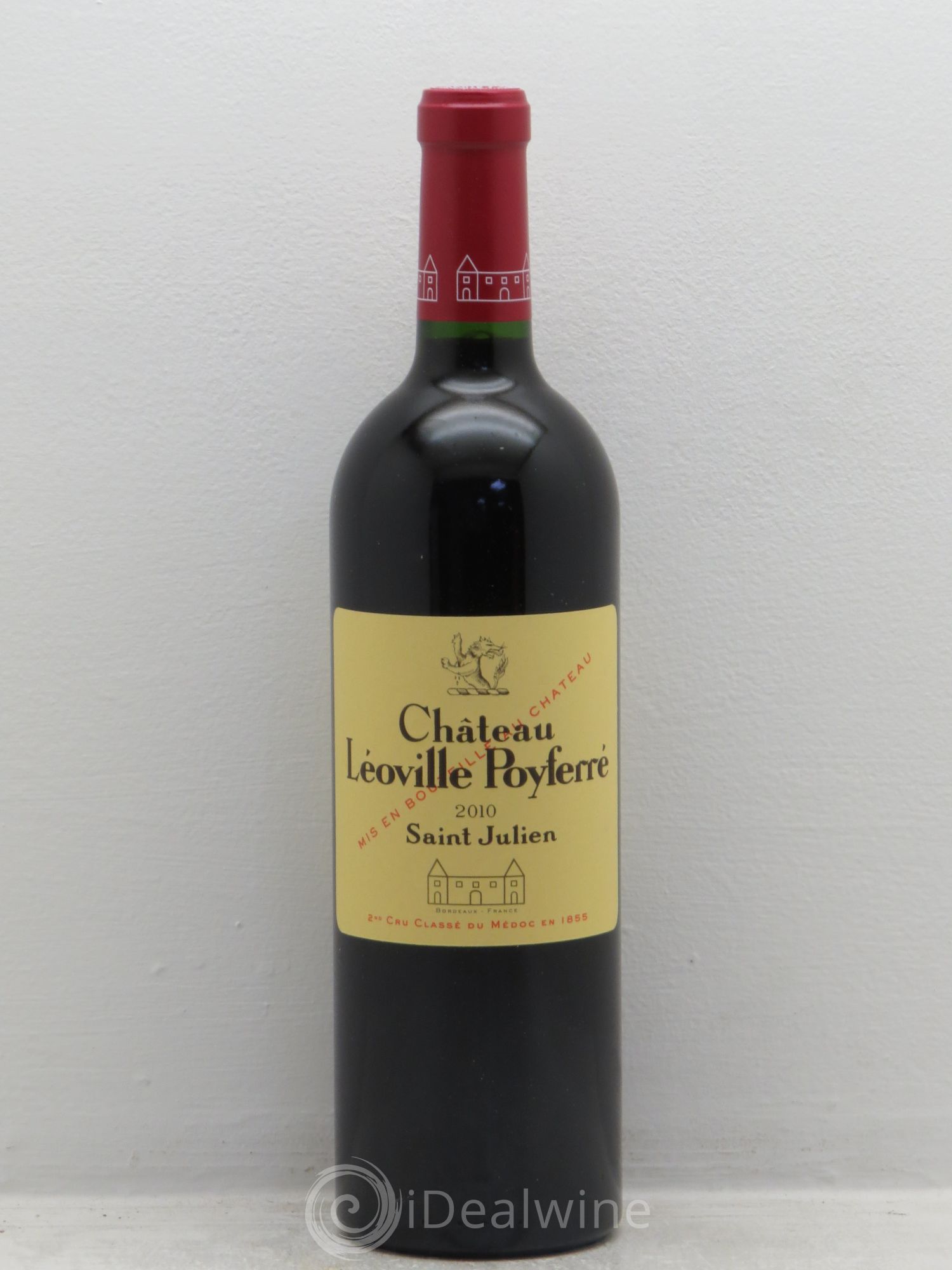 Château Léoville Poyferré 2ème Grand Cru Classé 2010 - Lot de 6 bouteilles - 0