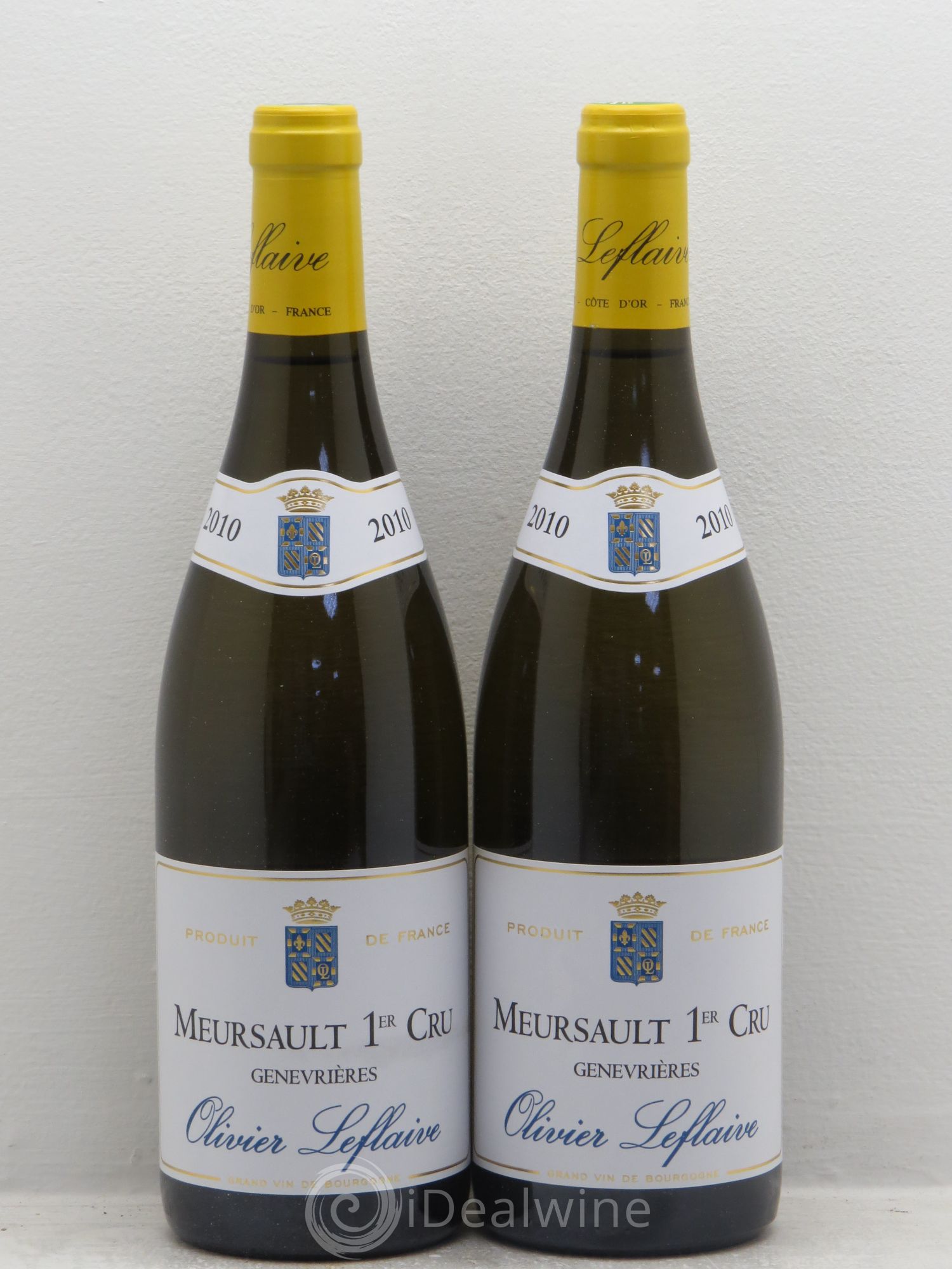 Meursault 1er Cru 2010 - Lot de 2 bouteilles - 0