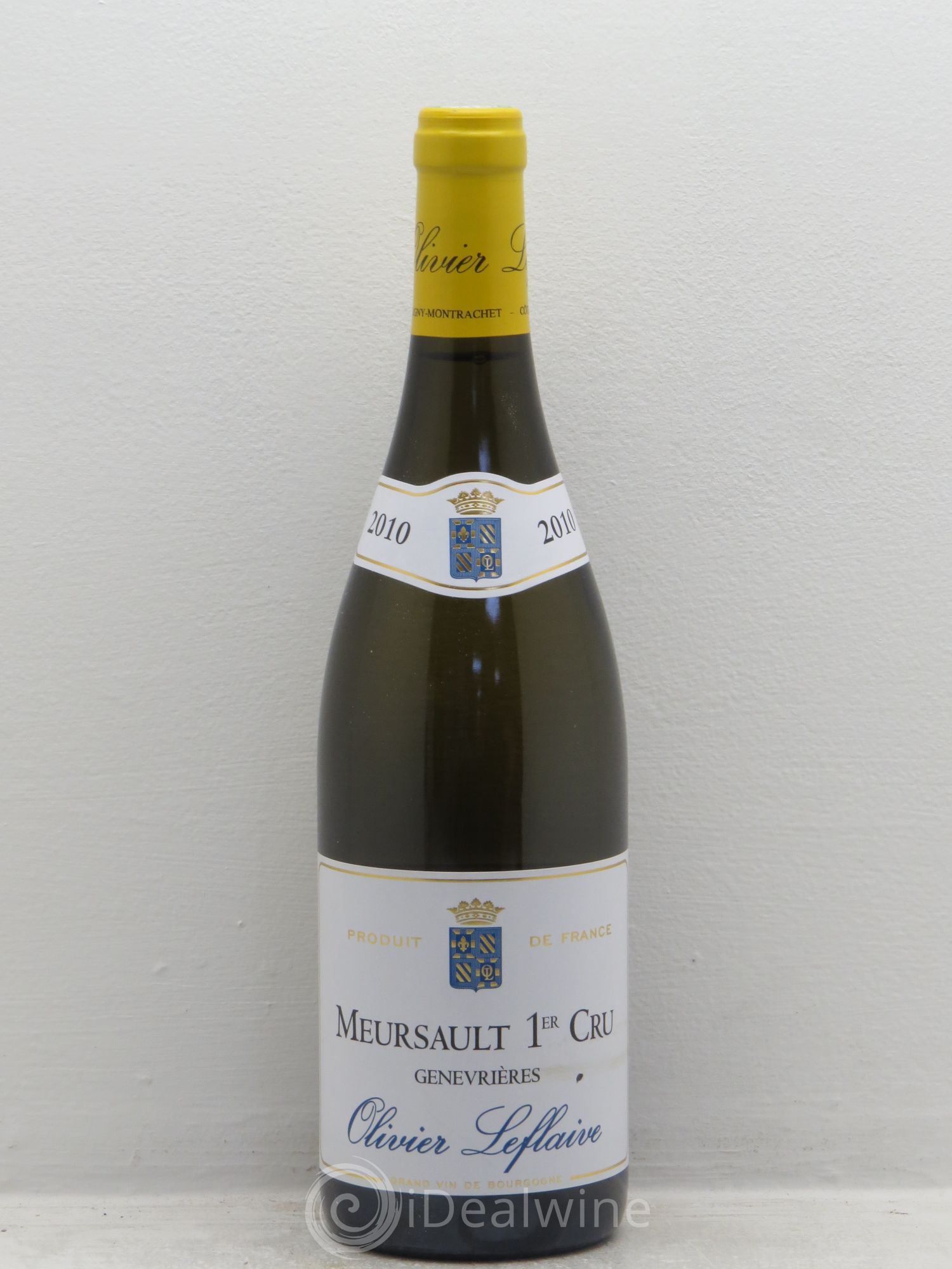 Meursault 1er Cru 2010 - Lot de 1 bouteille - 0