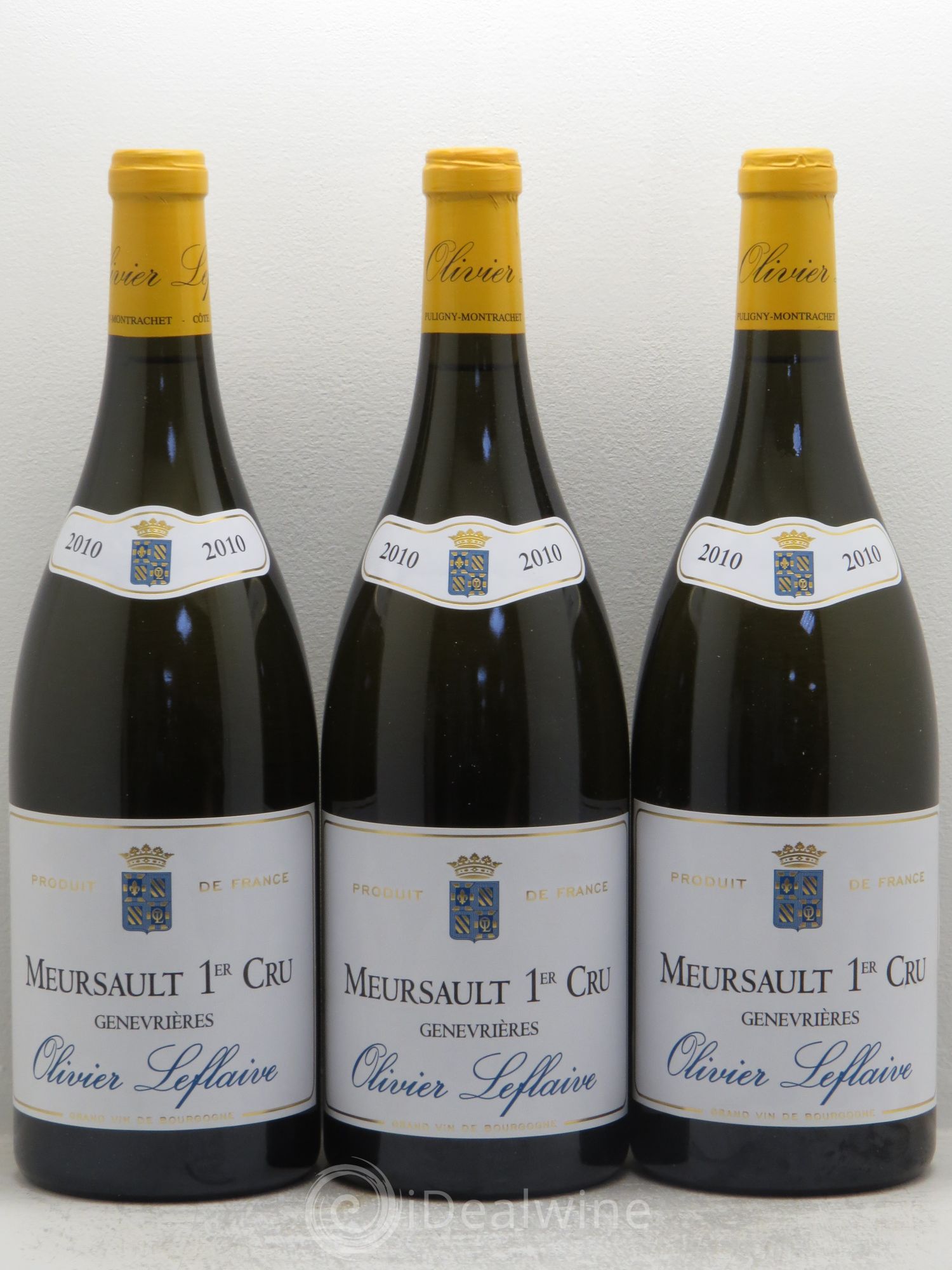 Meursault 1er Cru 2010 - Lot de 3 magnums - 0