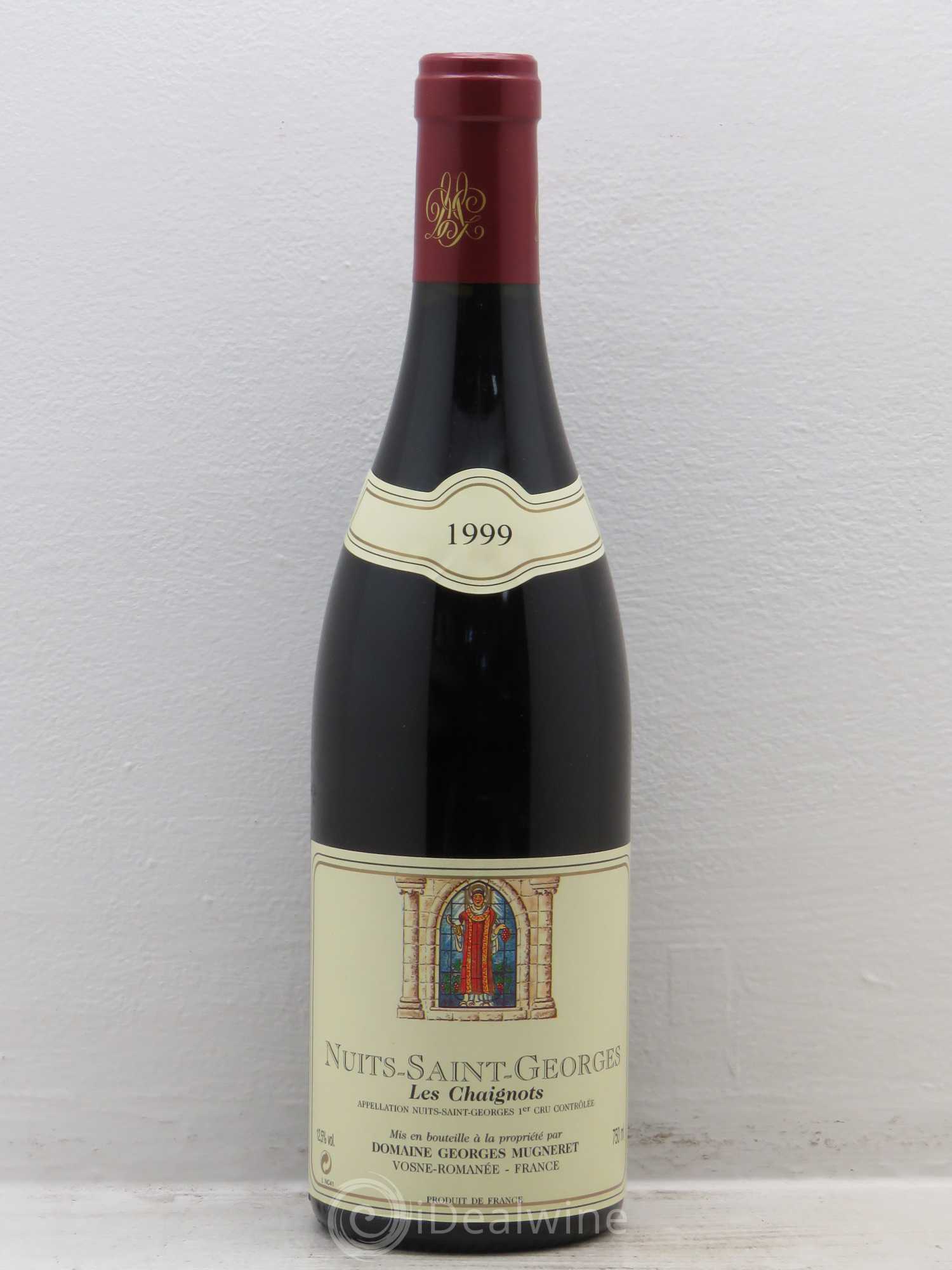 Nuits-Saint-Georges 1er Cru Les Chaignots Georges Mugneret (Domaine) 1999 - Lot de 1 bouteille - 0