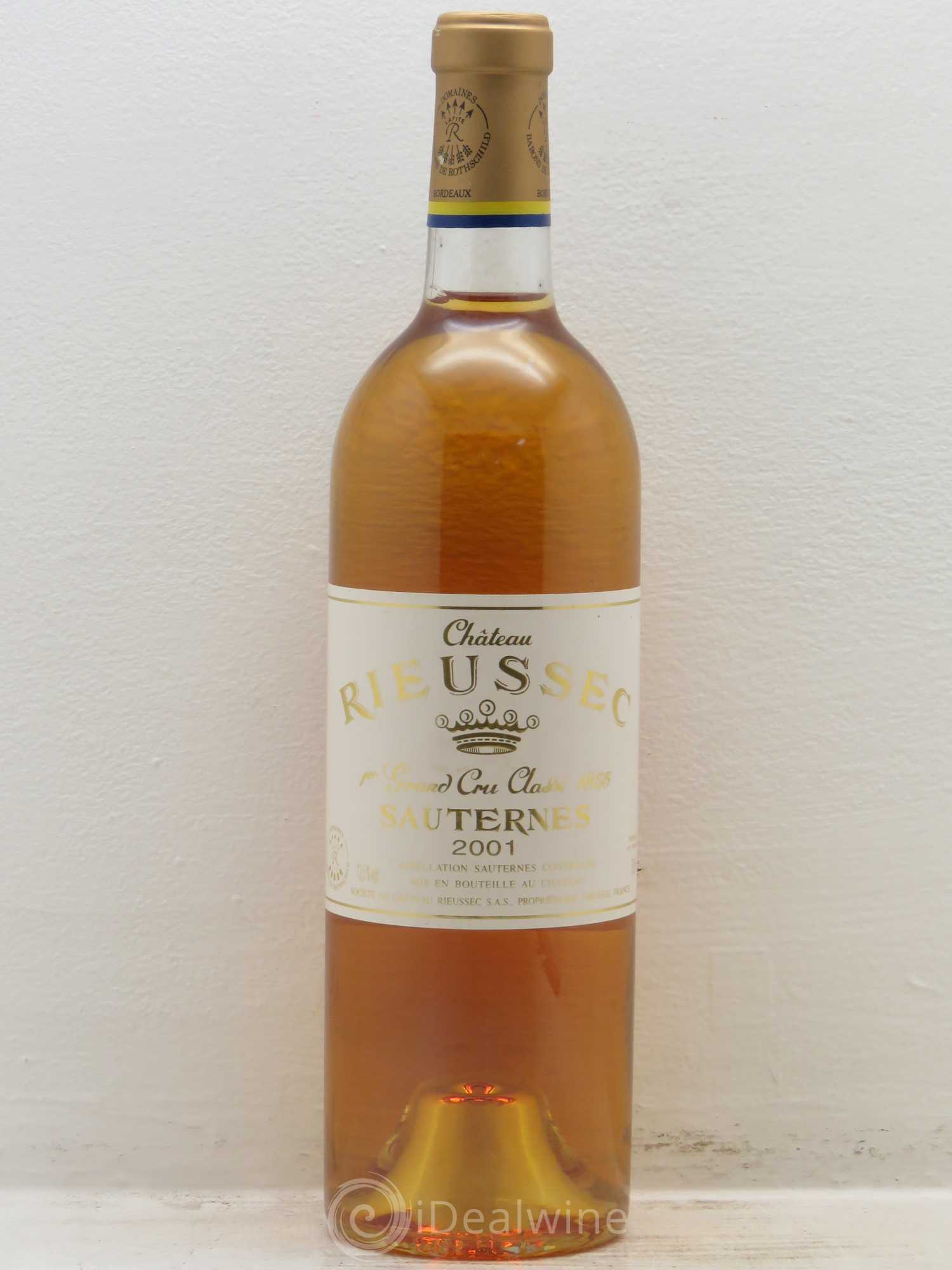 Château Rieussec 1er Grand Cru Classé 2001 - Posten von 1 Flasche - 0