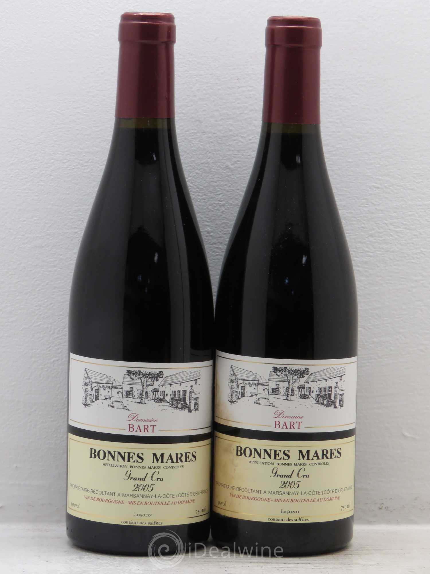 Bonnes-Mares Grand Cru Bart (Domaine) 2005 - Lot de 2 bouteilles - 0