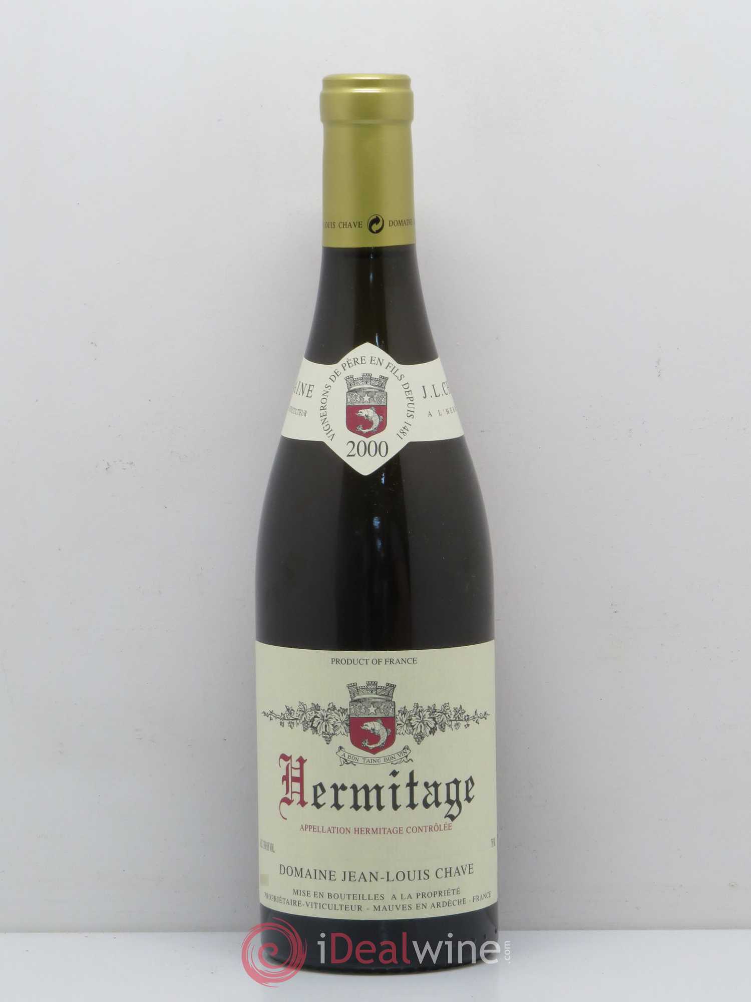 Hermitage Jean-Louis Chave 2000 - Lot de 1 bouteille - 0