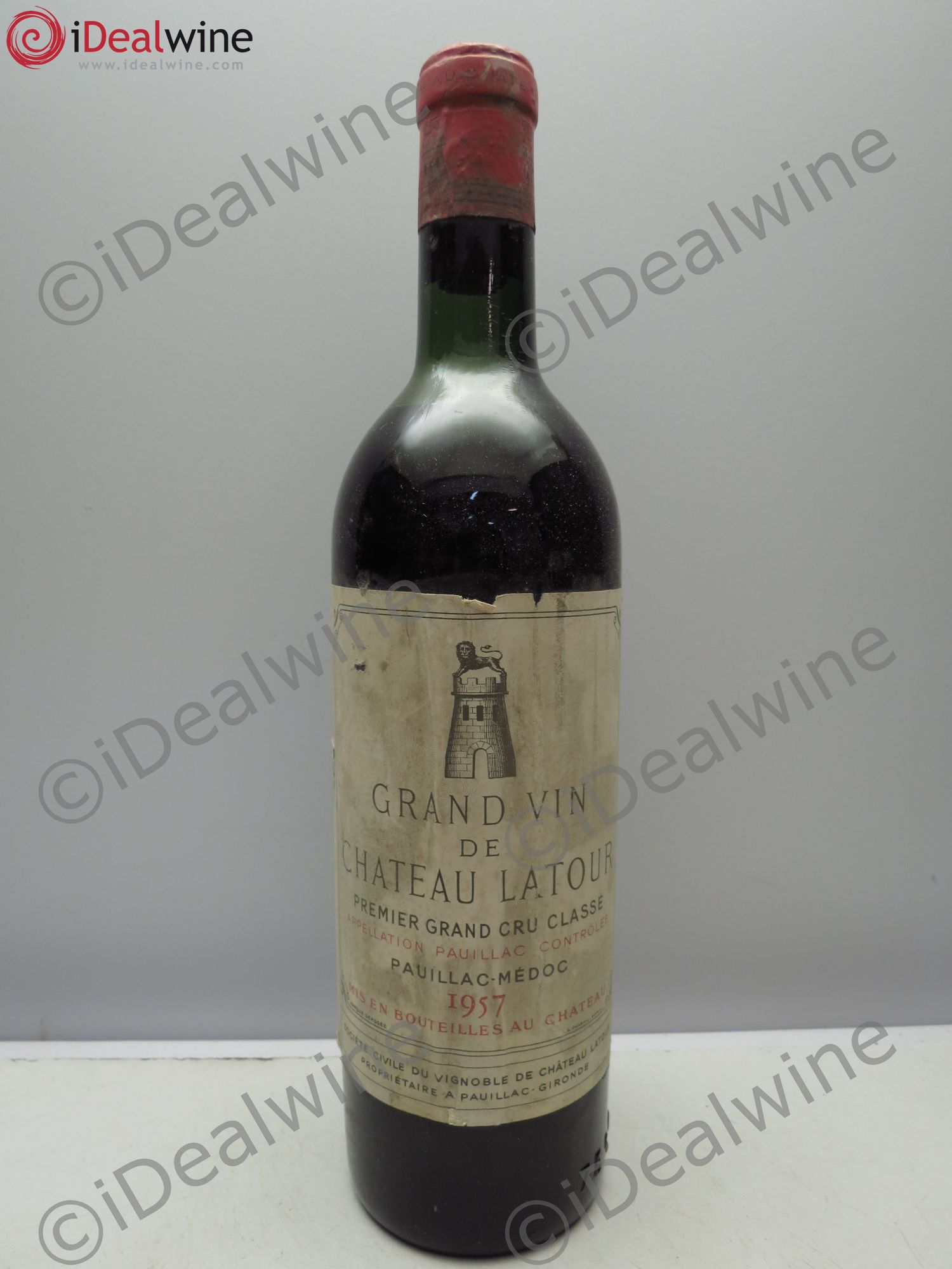 Château Latour 1er Grand Cru Classé 1957 - Lot de 1 bouteille - 0