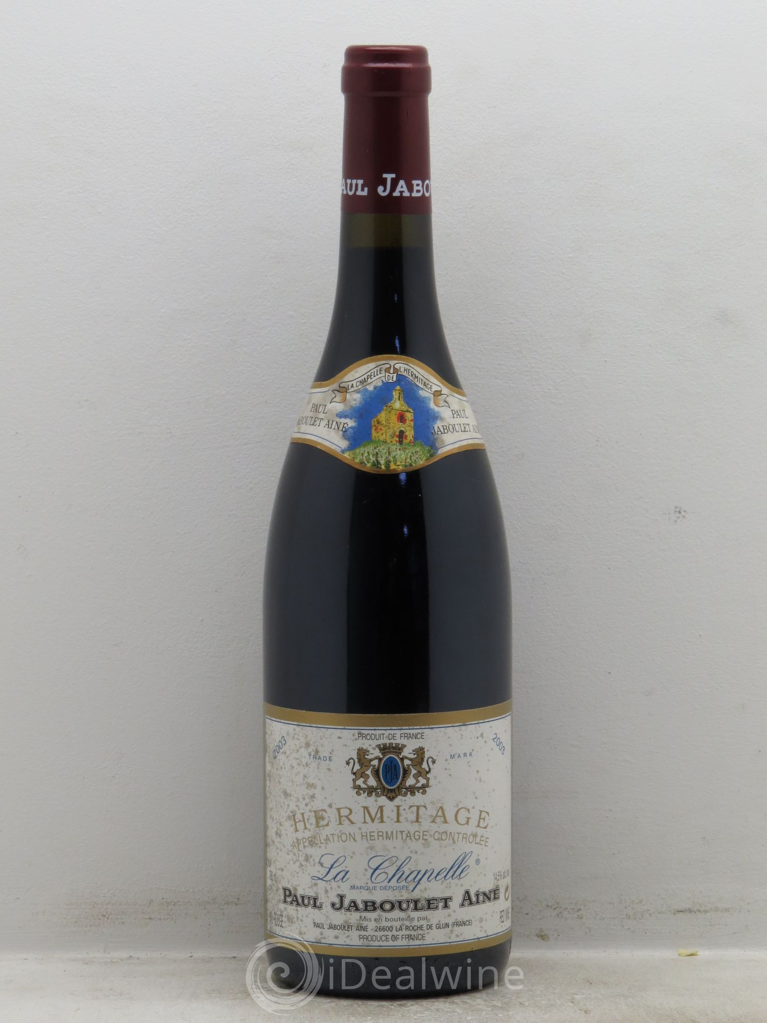 Hermitage La Chapelle Paul Jaboulet Ainé 2003 - Lot de 1 bouteille - 0