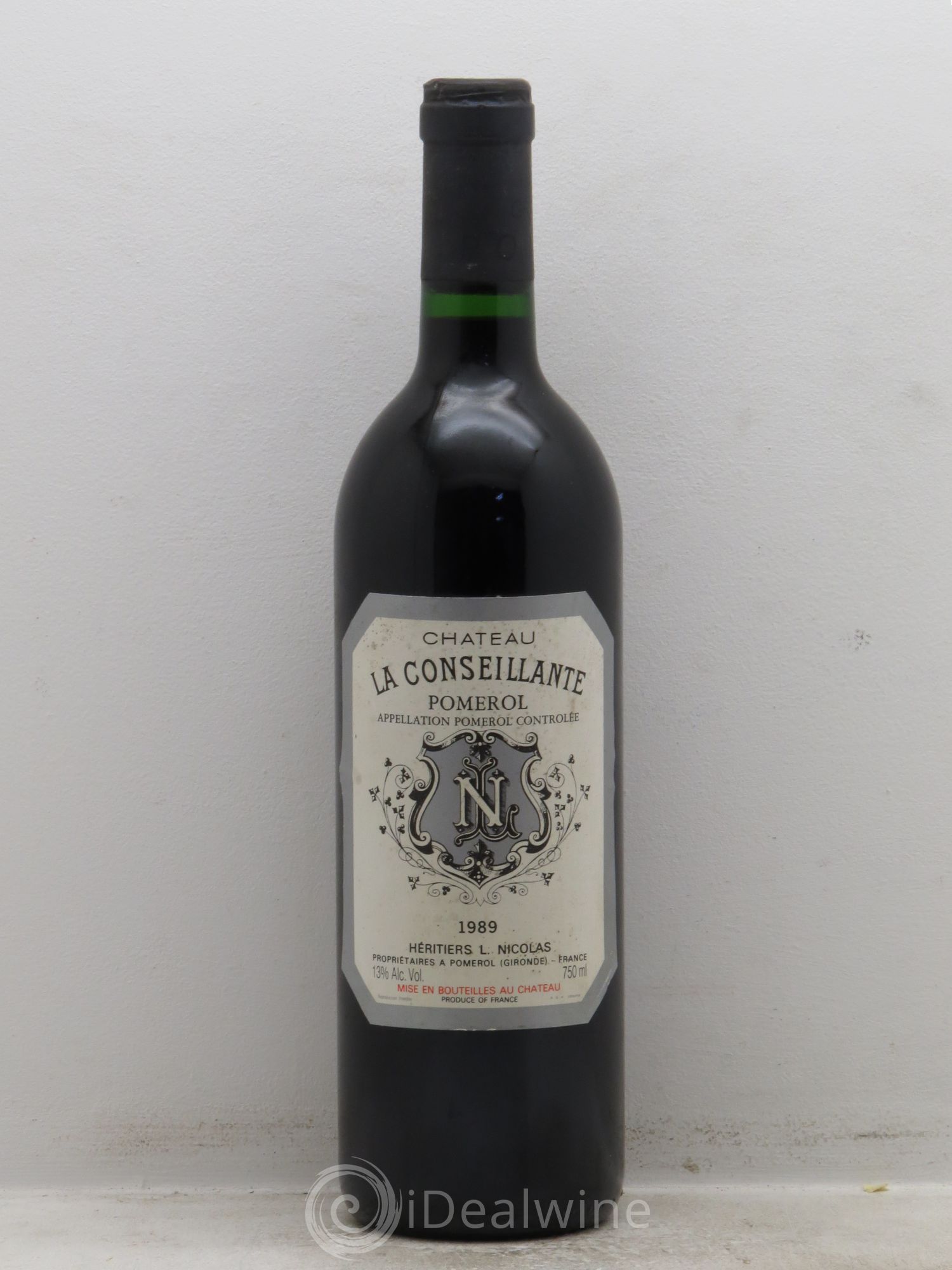 Château la Conseillante 1989 - Lot de 1 bouteille - 0