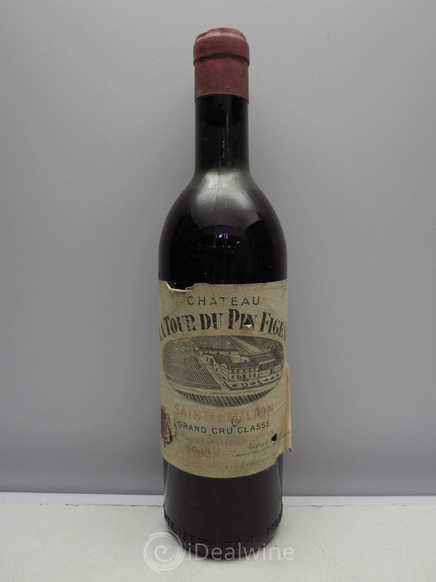 Château la Tour du Pin Figeac 1962 - Lot de 1 bouteille - 0