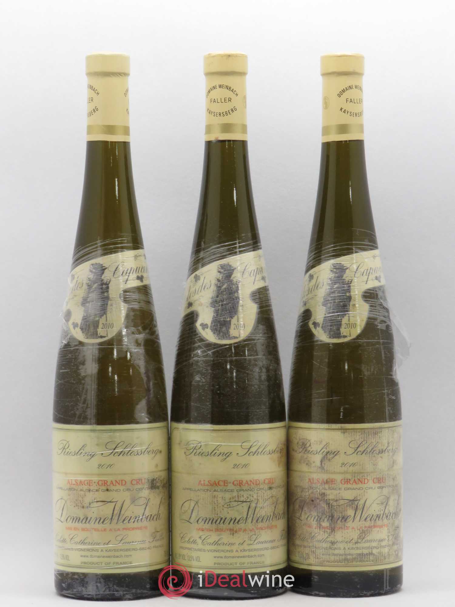 Riesling Grand Cru Schlossberg Domaine Weinbach 2010 - Posten von 3 Flaschen - 0