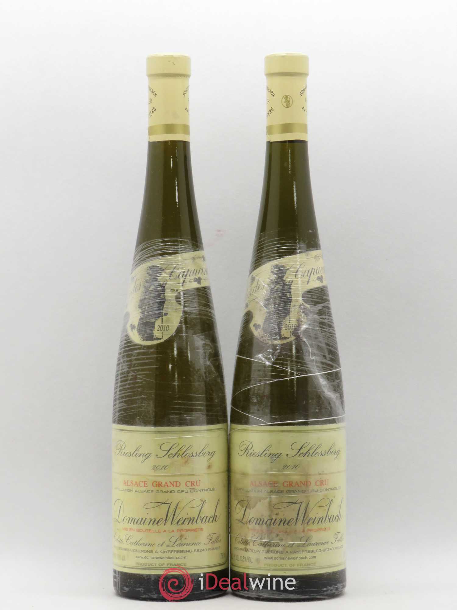 Riesling Grand Cru Schlossberg Domaine Weinbach 2010 - Posten von 2 Flaschen - 0