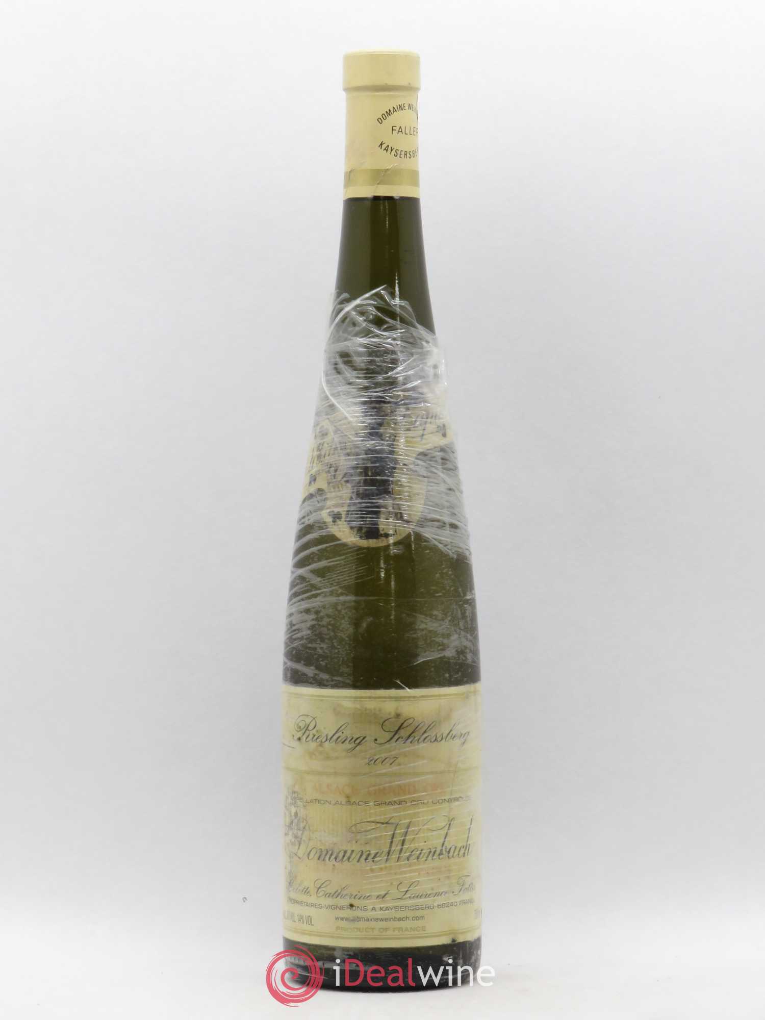 Riesling Grand Cru Schlossberg Domaine Weinbach 2007 - Posten von 1 Flasche - 0