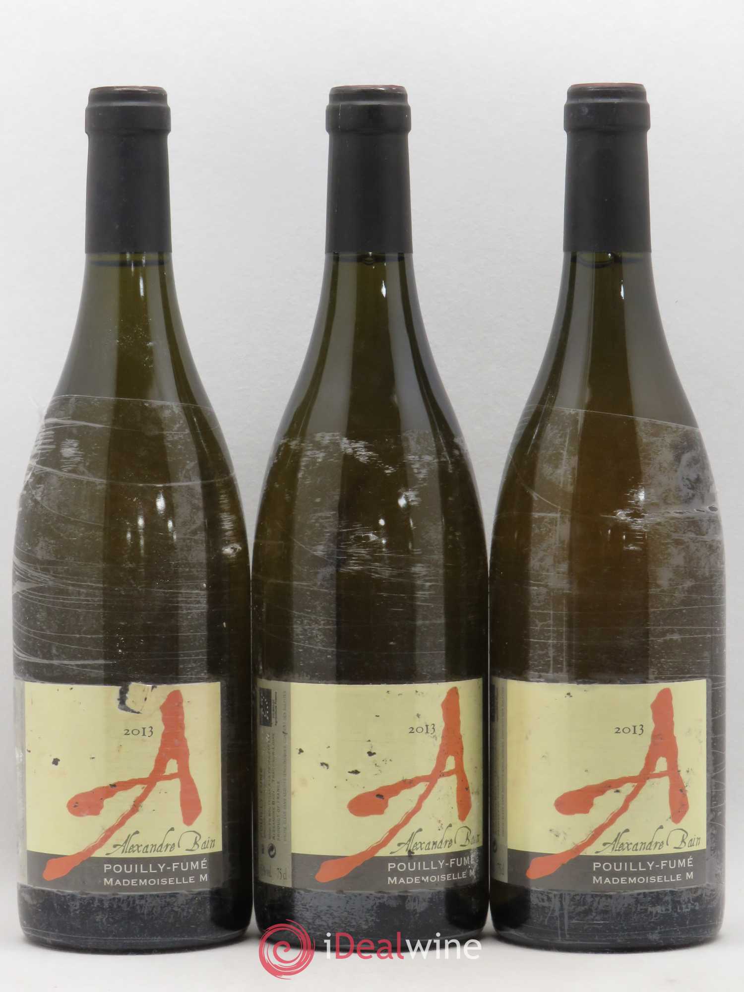 Pouilly-Fumé Mademoiselle M Alexandre Bain 2013 - Posten von 3 Flaschen - 0