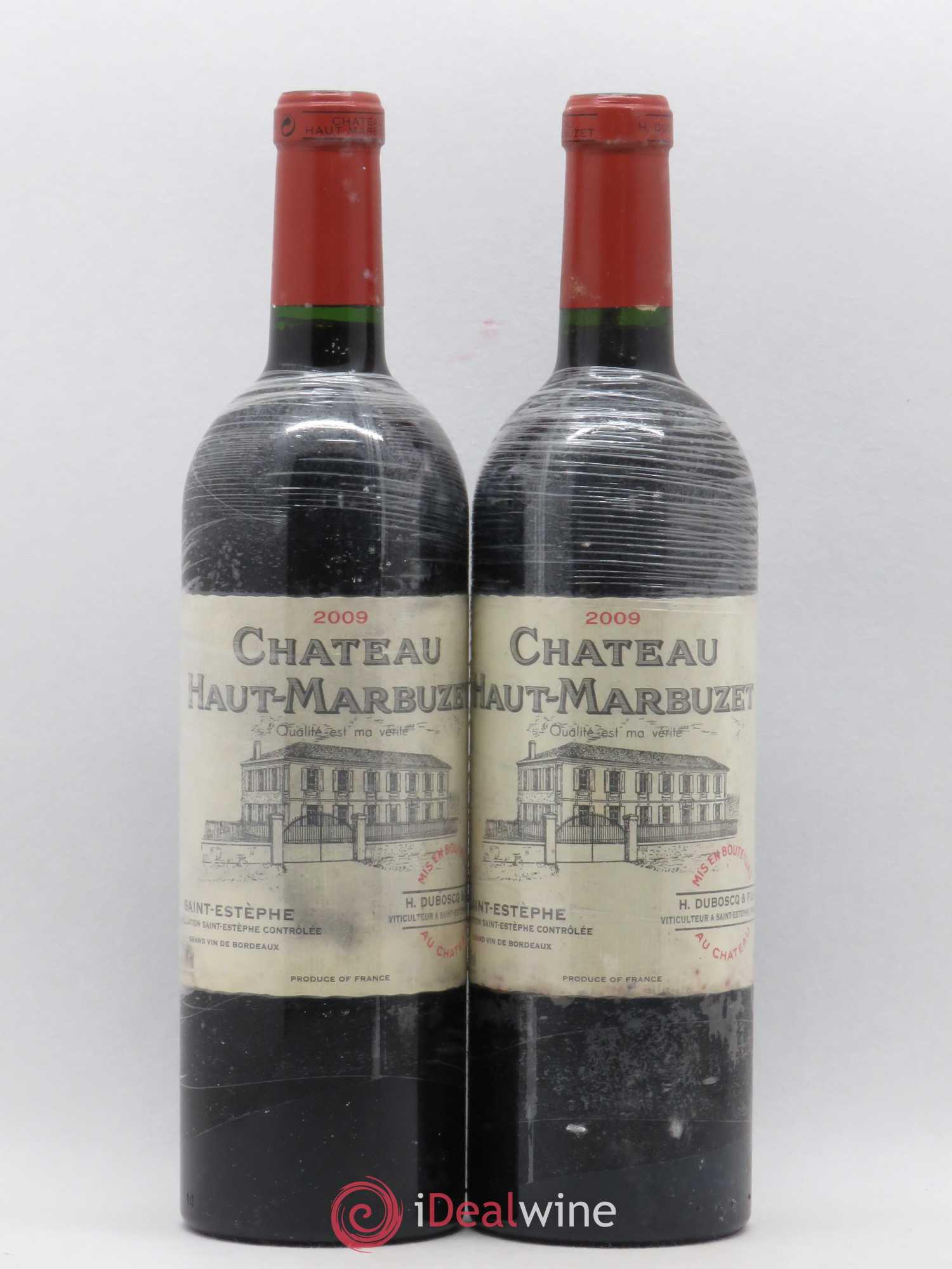 Château Haut Marbuzet 2009 - Lot de 2 bouteilles - 0