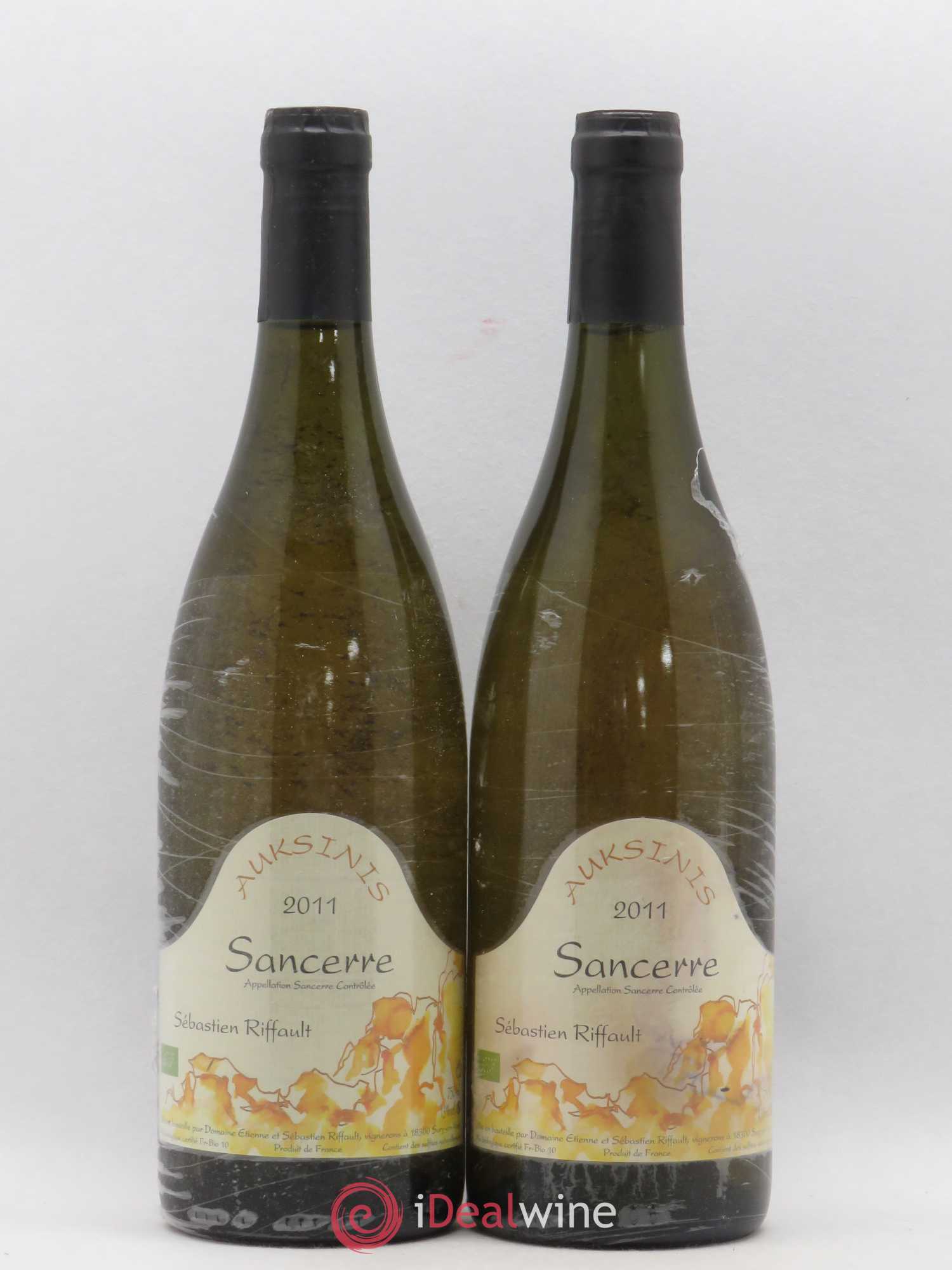 Sancerre Auksinis Sebastien Riffault 2011 - Posten von 2 Flaschen - 0