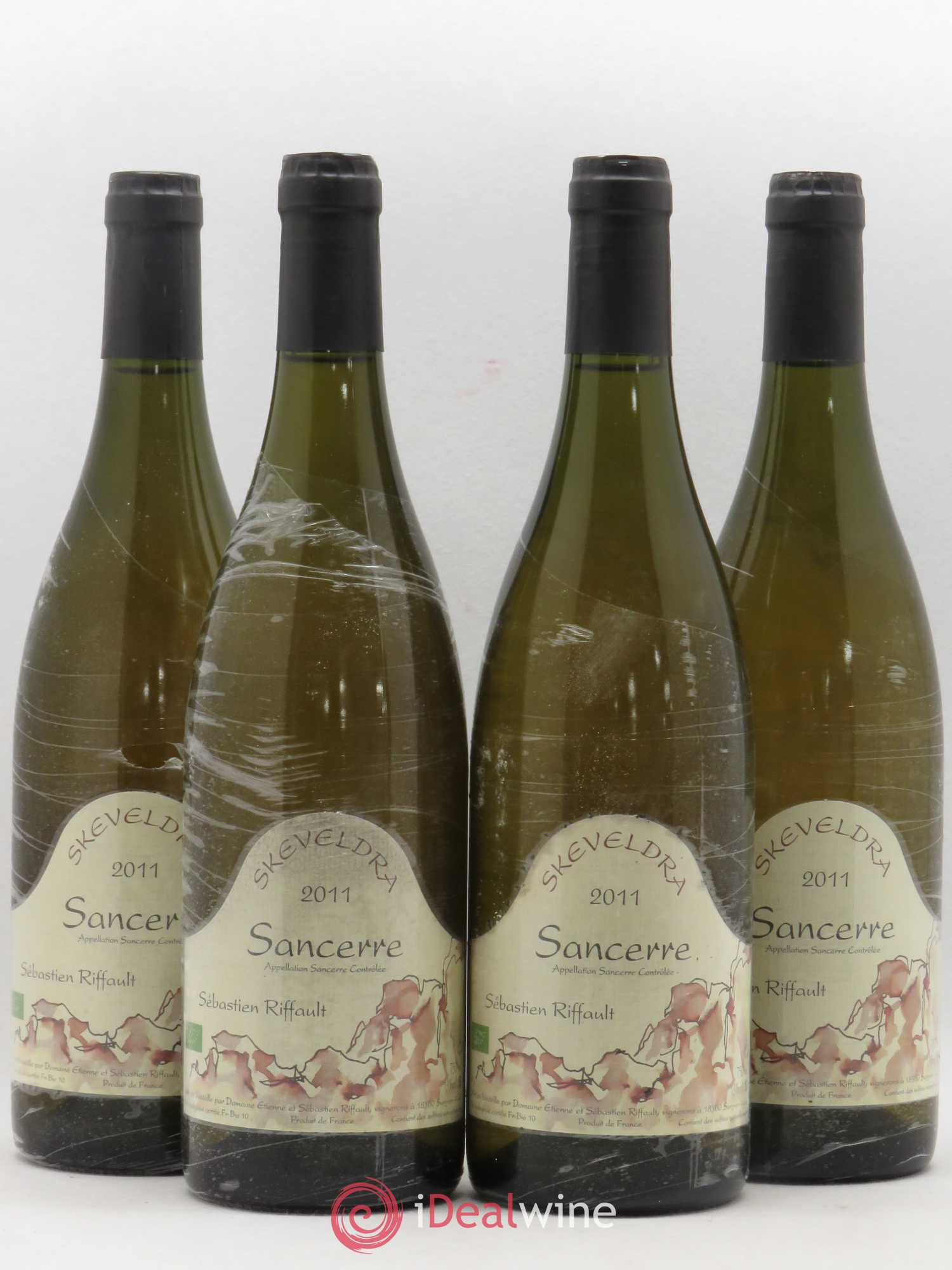 Sancerre Skeveldra Sébastien Riffault 2011 - Lot de 4 bouteilles - 0