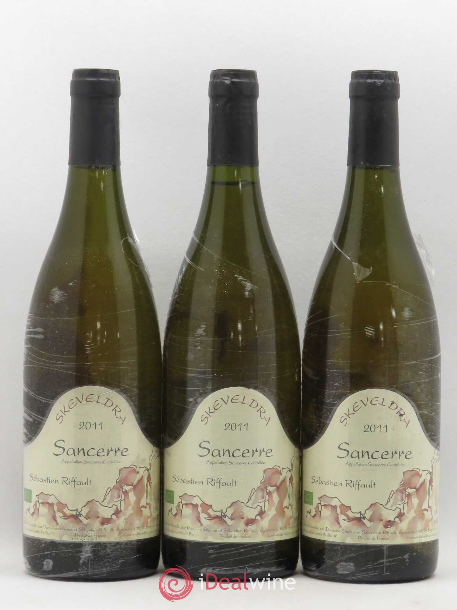 Sancerre Skeveldra Sébastien Riffault 2011 - Lot de 3 bouteilles - 0
