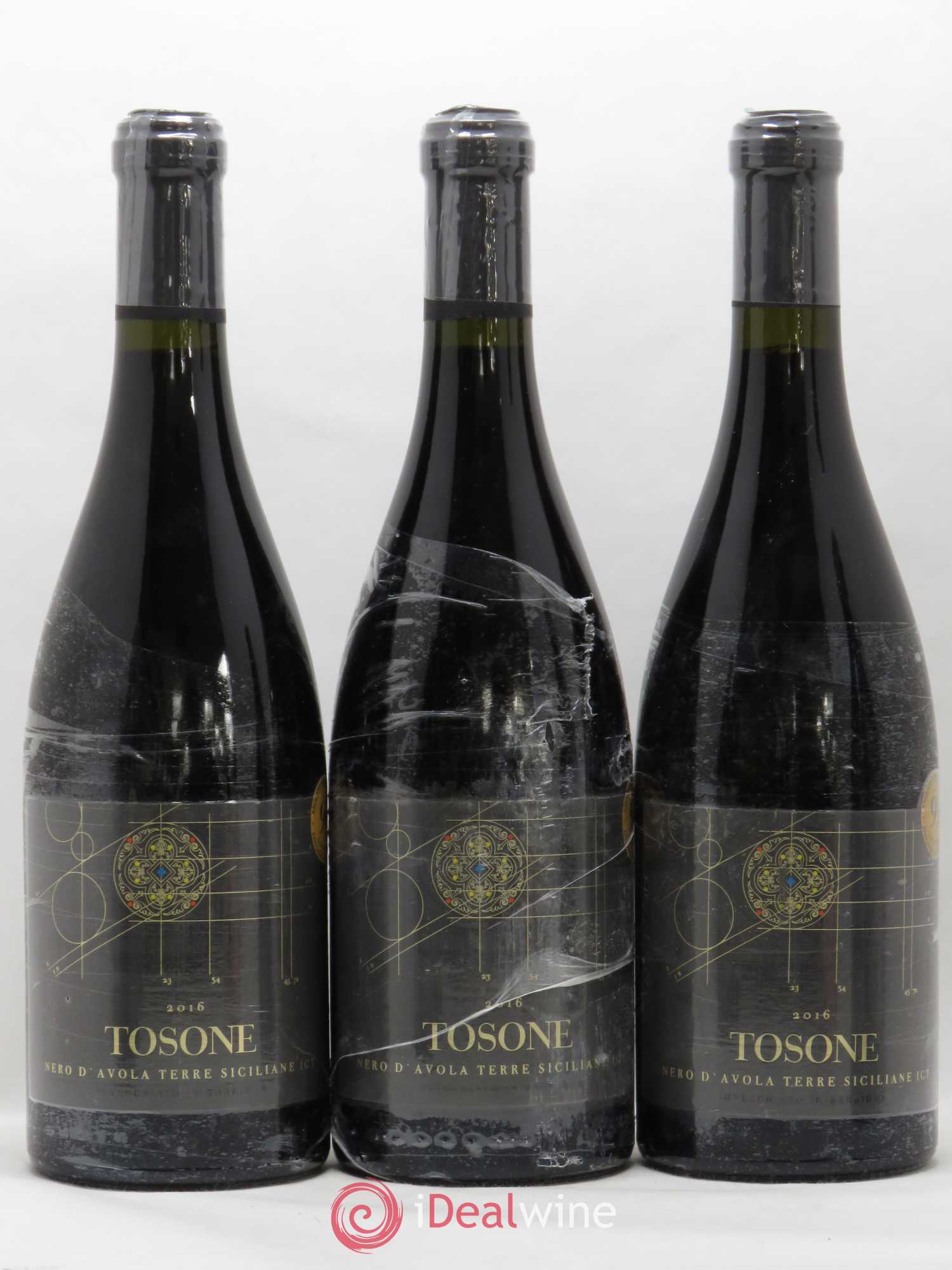 Italie Terre Siciliane IGT Tosone Nero d'Avola Lucas Maroni (sans prix de réserve) 2016 - Lot de 6 bouteilles - 2