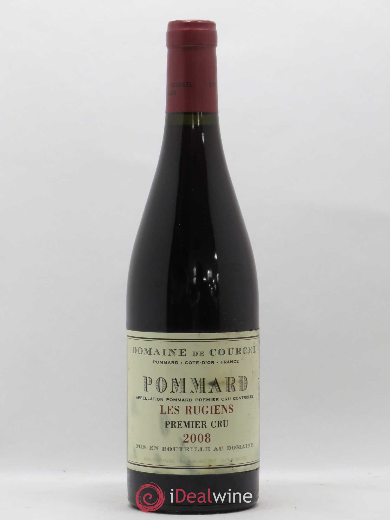 Pommard 1er Cru Les Rugiens de Courcel (Domaine) 2008 - Lot de 1 bouteille - 0