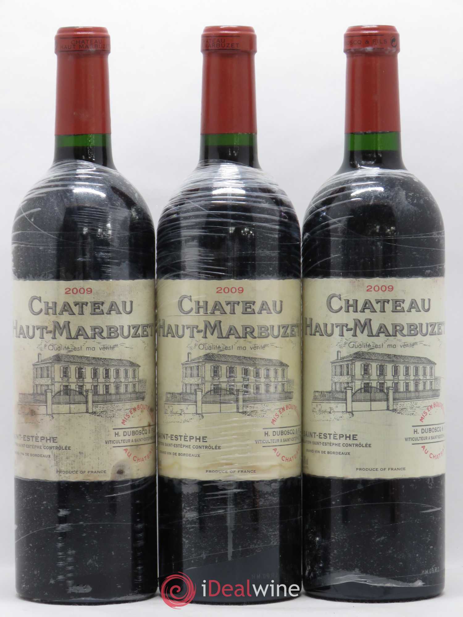 Château Haut Marbuzet 2009 - Lot de 12 bouteilles - 1