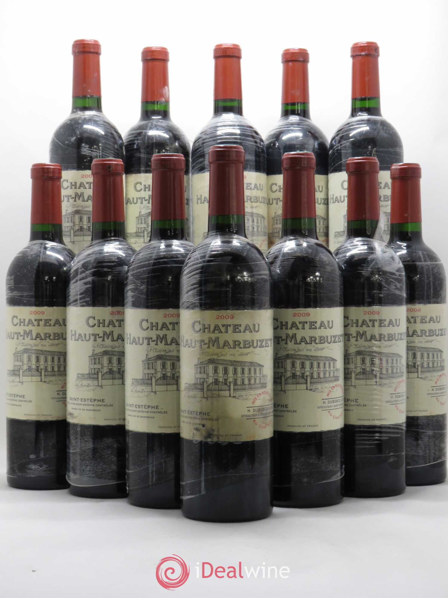 Château Haut Marbuzet 2009 - Lot de 12 bouteilles - 0