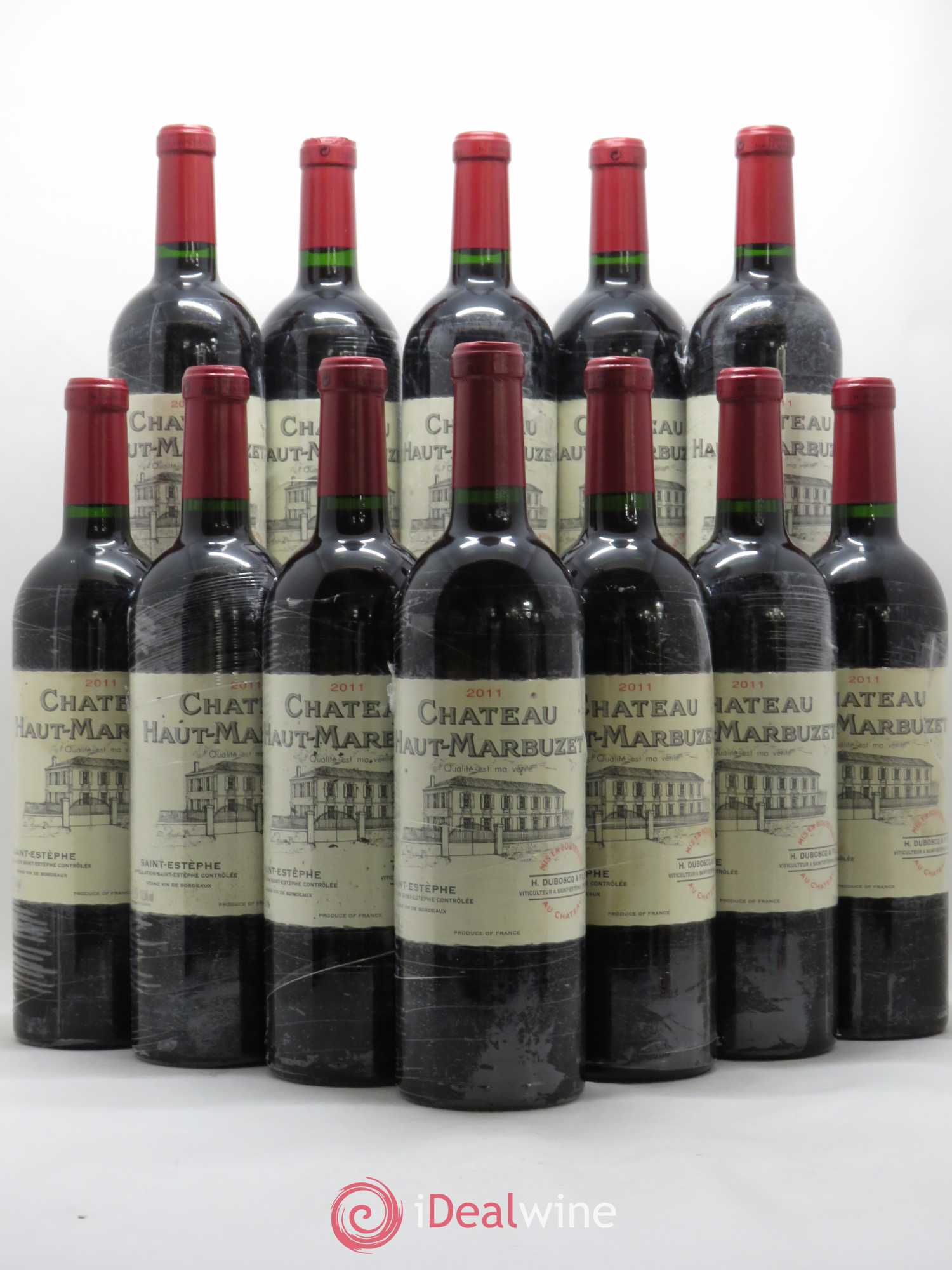 Château Haut Marbuzet 2011 - Lot de 12 bouteilles - 0