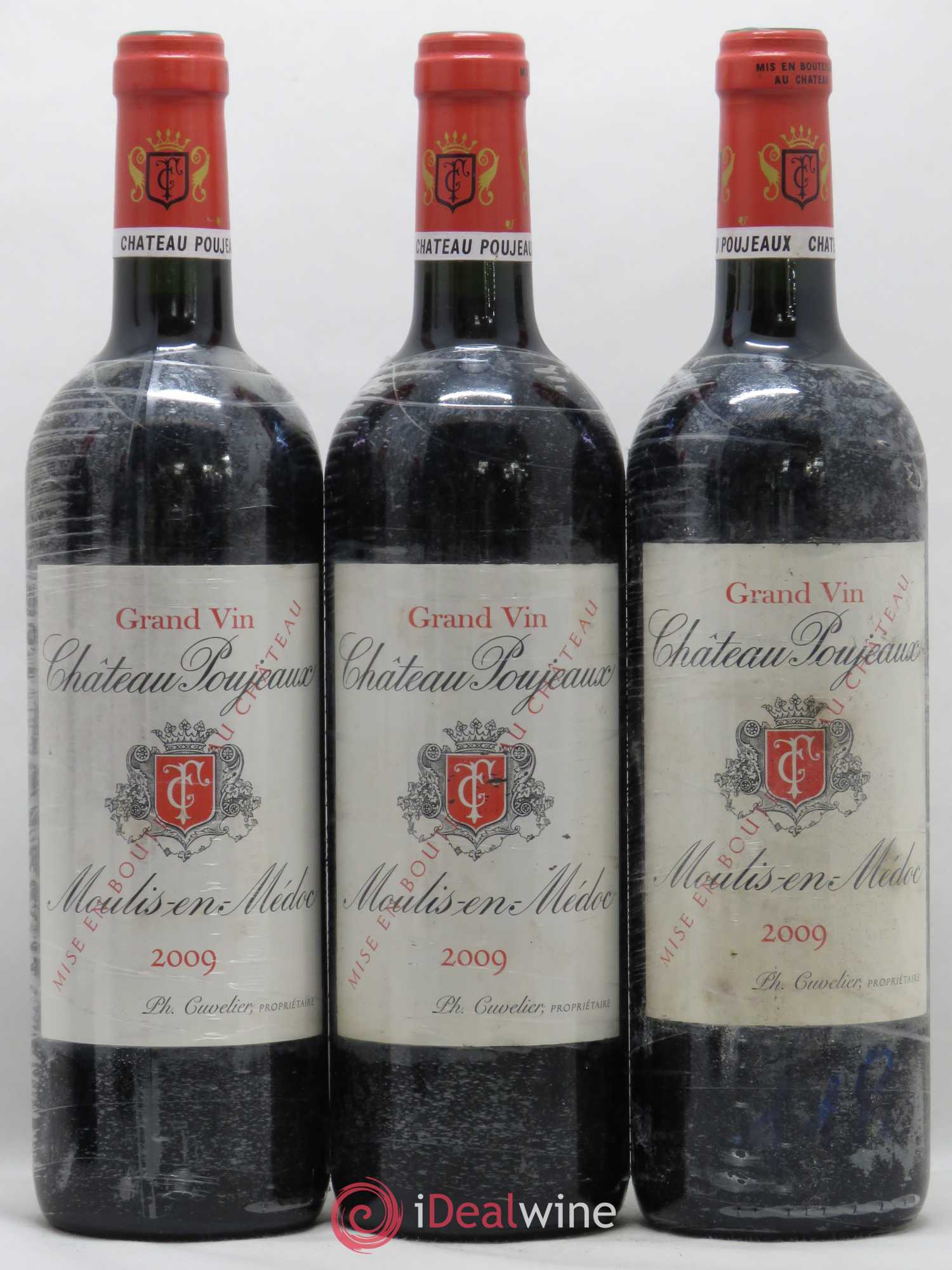 Château Poujeaux 2009 - Lot de 6 bouteilles - 1