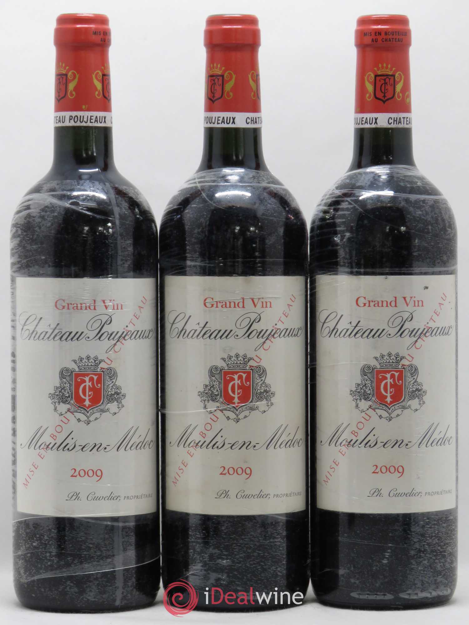 Château Poujeaux 2009 - Lot de 6 bouteilles - 2