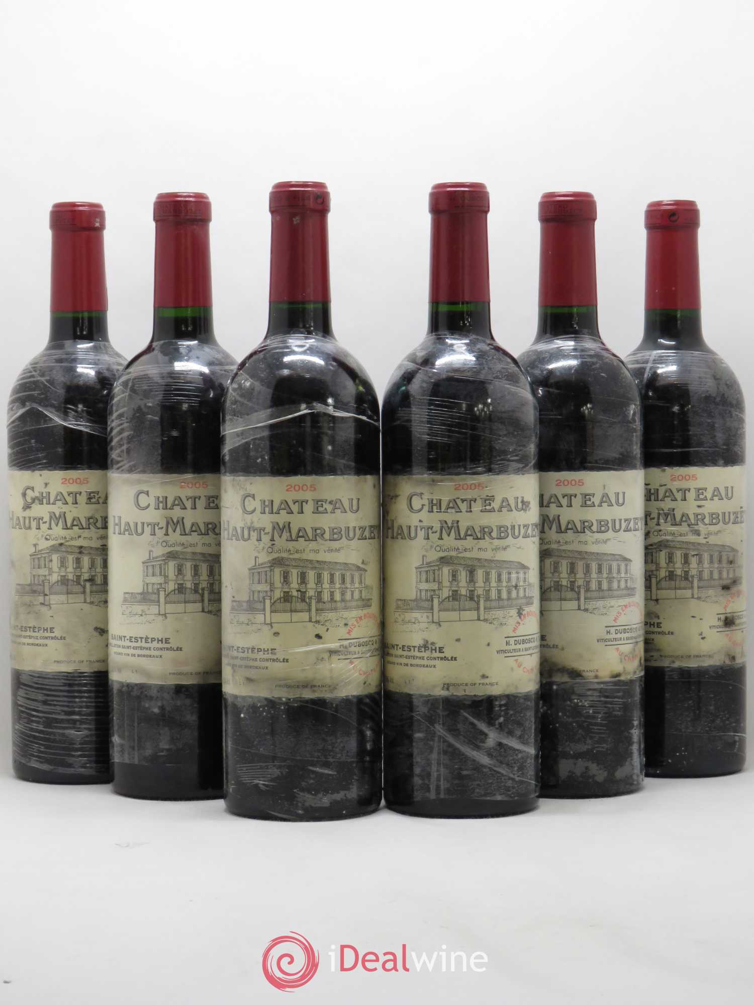 Château Haut Marbuzet 2005 - Lot de 6 bouteilles - 0