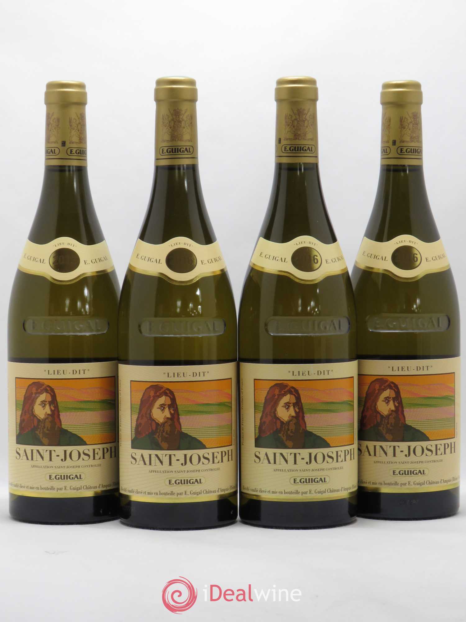 Saint-Joseph Lieu-dit Saint-Joseph Guigal 2016 - Lot de 4 bouteilles - 0
