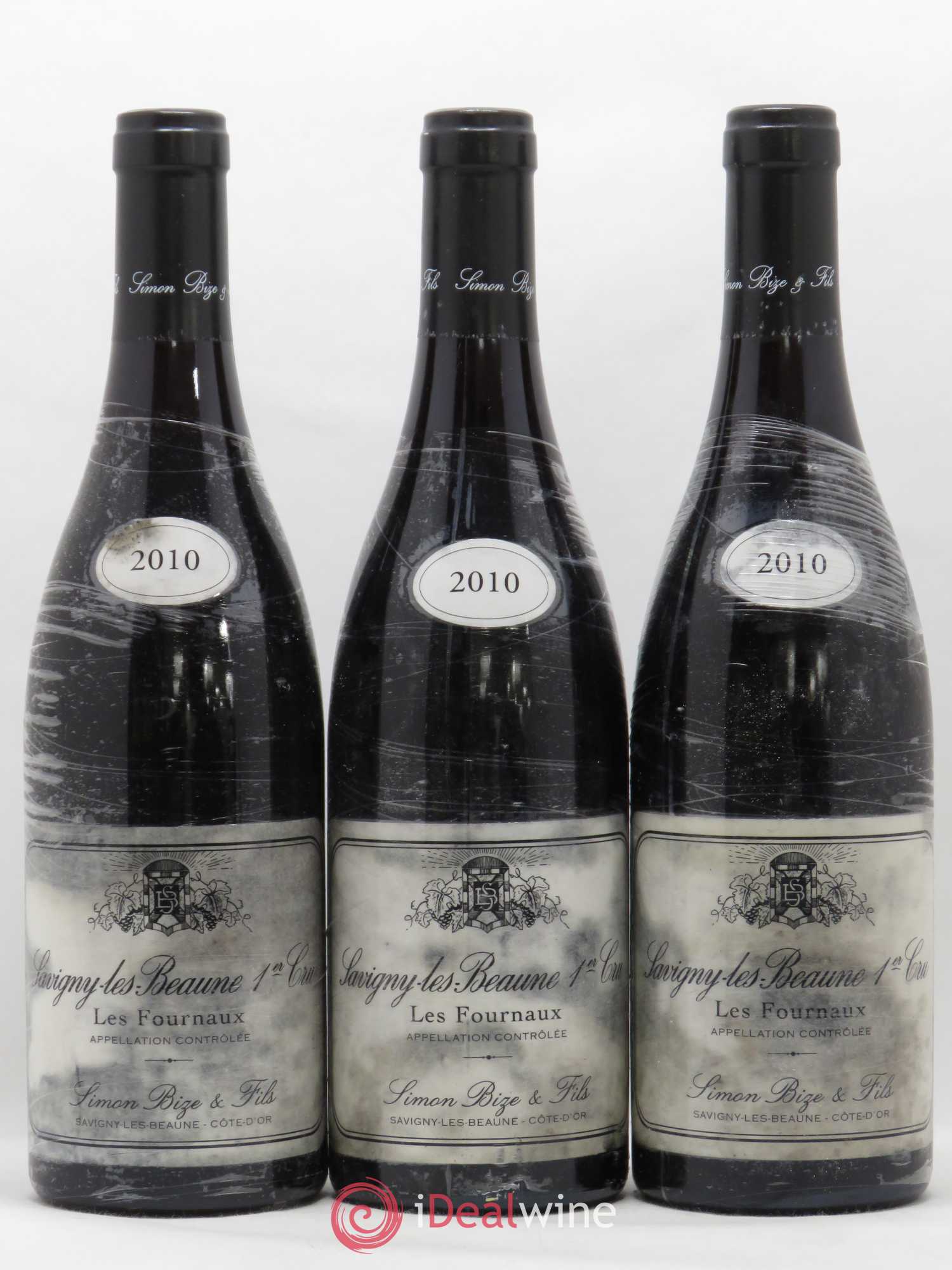 Savigny-lès-Beaune 1er Cru Les Fournaux Simon Bize & Fils 2010 - Lot de 3 bouteilles - 0