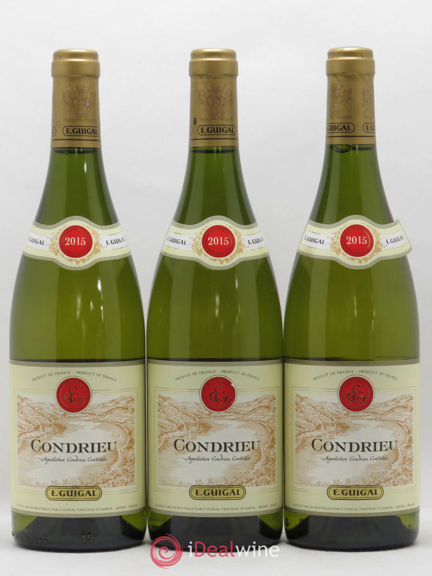 Condrieu Guigal 2015 - Lot de 3 bouteilles - 0