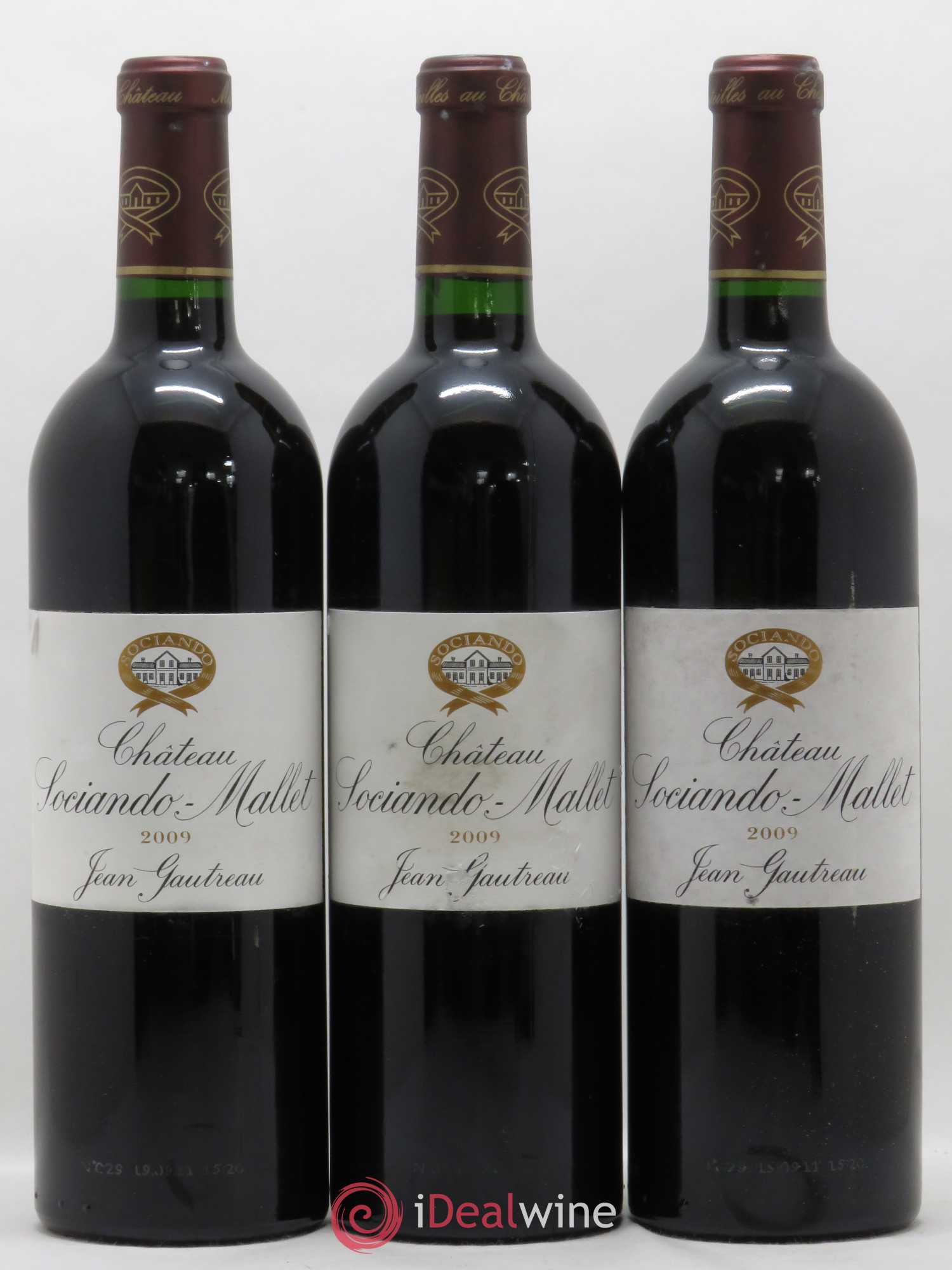 Château Sociando Mallet 2009 - Lot de 12 bouteilles - 2